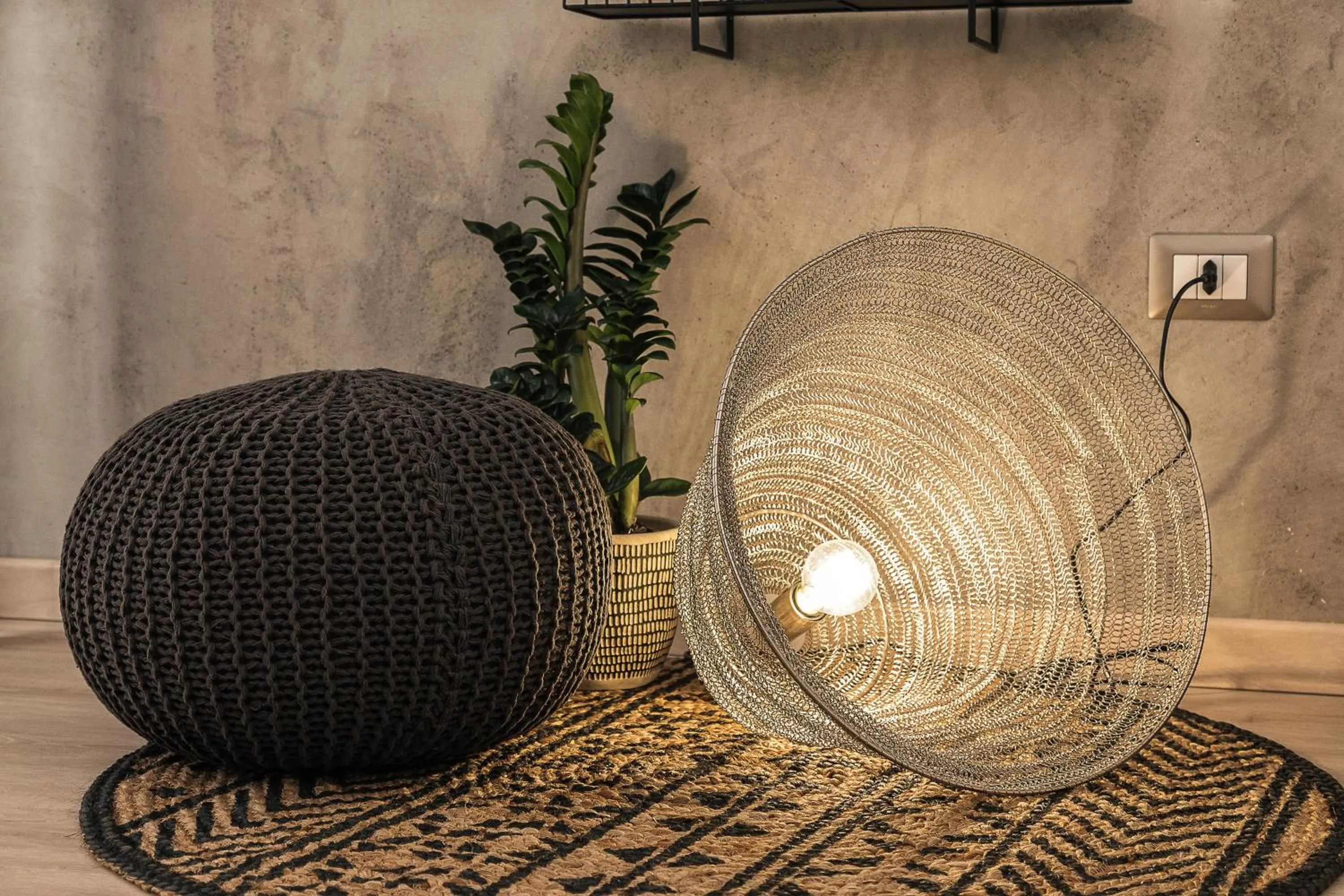 Decorative detail in B&B I Cinque Mori