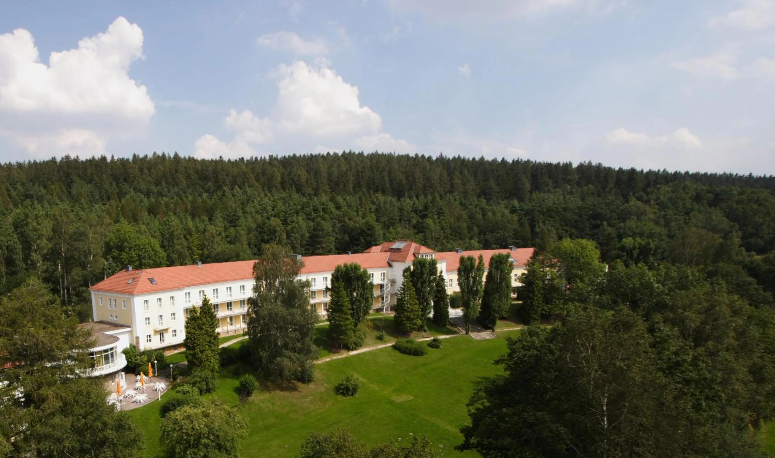 Bird's eye view in Akzent Hotel Am Burgholz