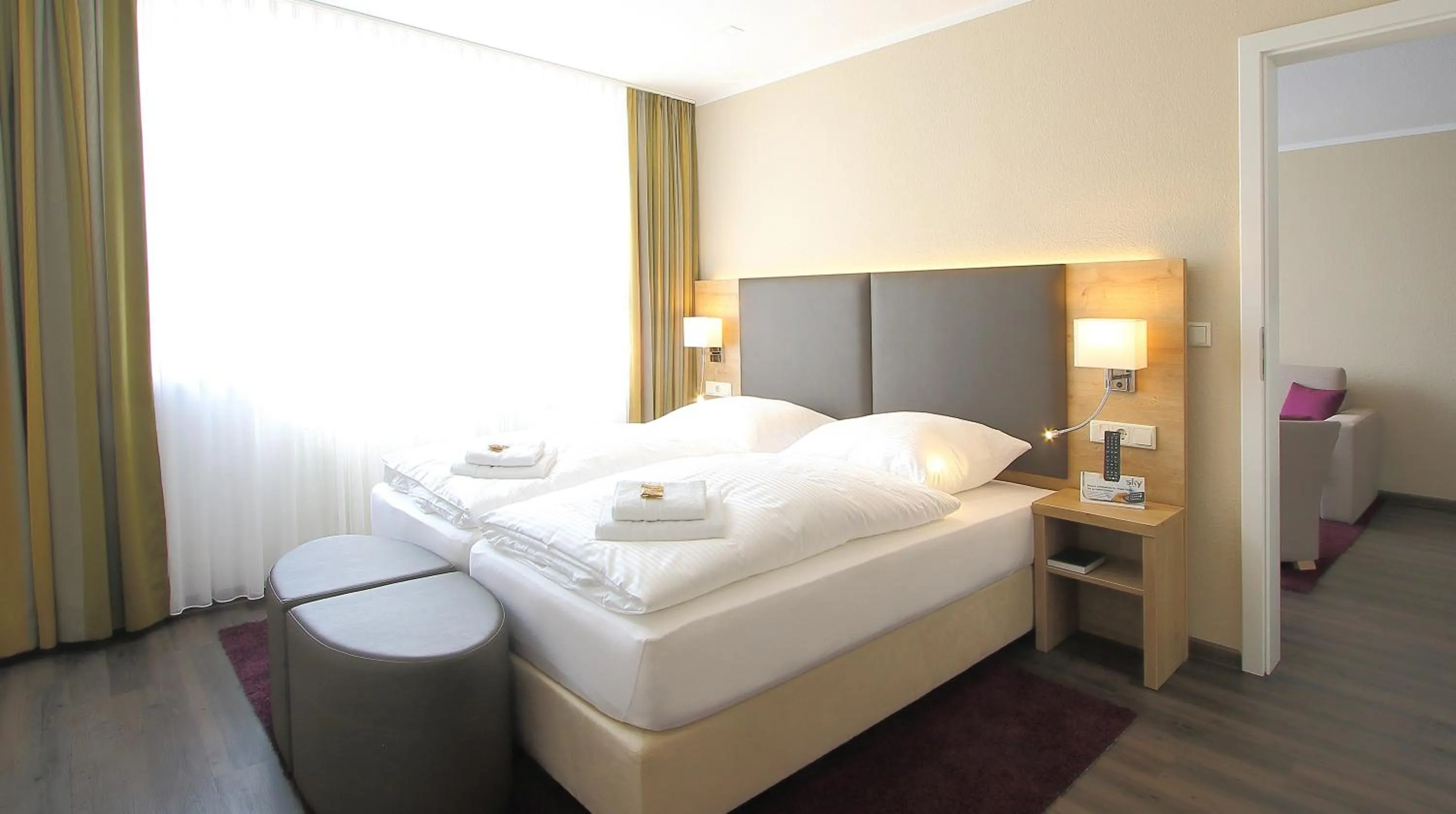 Bed in Akzent Hotel Am Burgholz