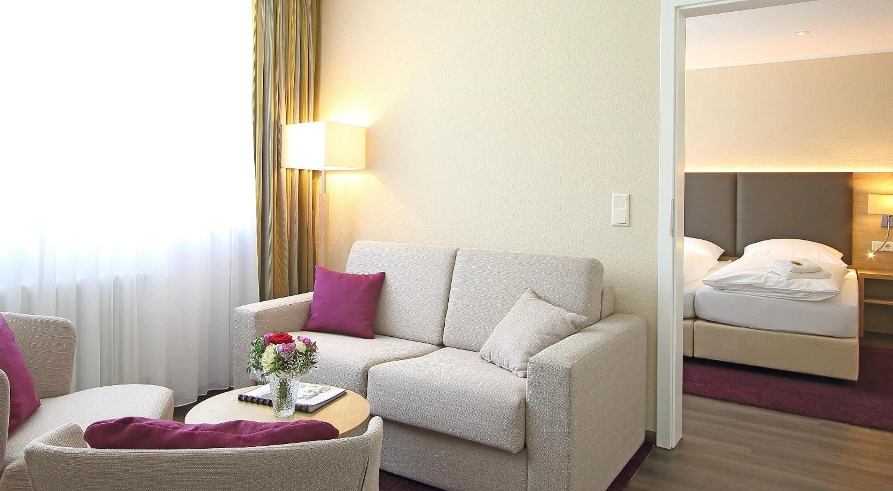 Photo of the whole room, Bed in Akzent Hotel Am Burgholz