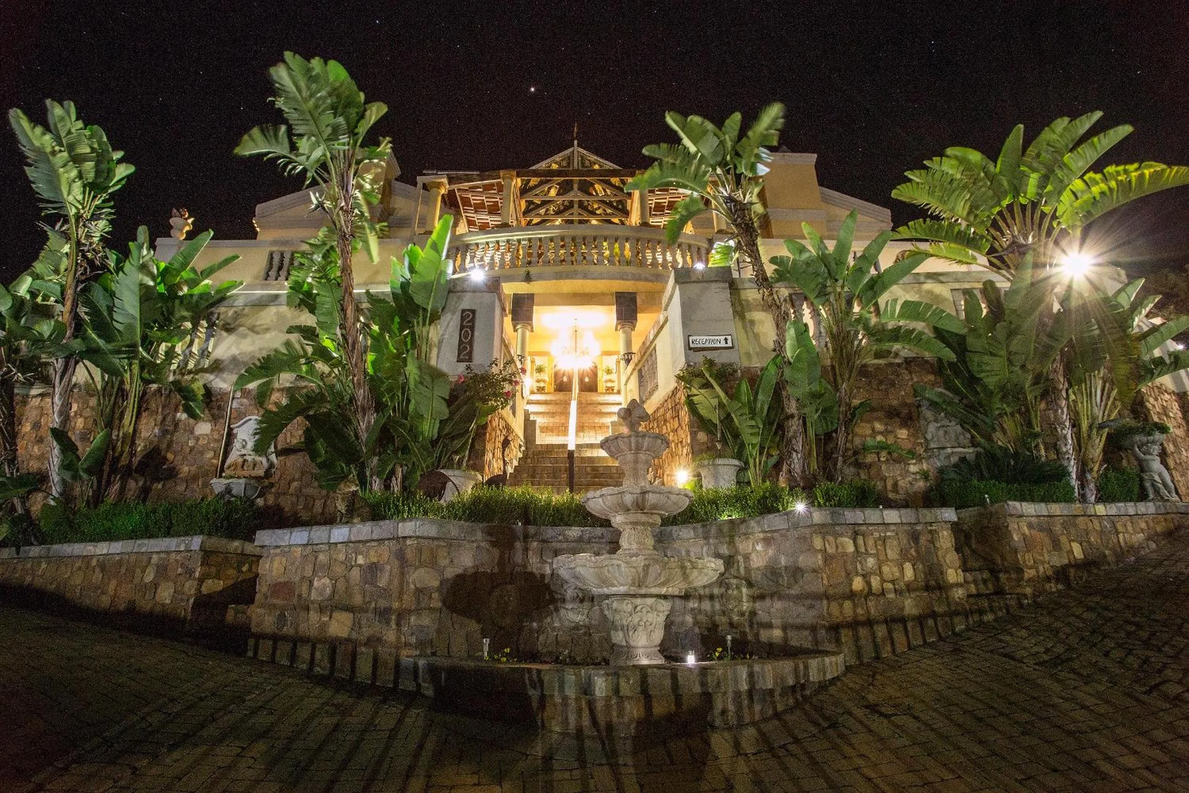 Facade/entrance in The Royal Palm B&B