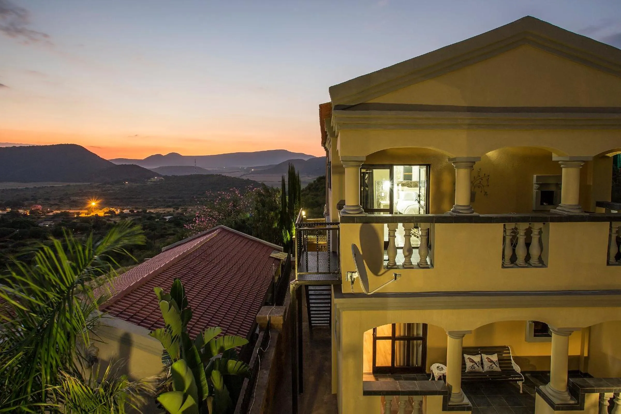 Property building in The Royal Palm B&B