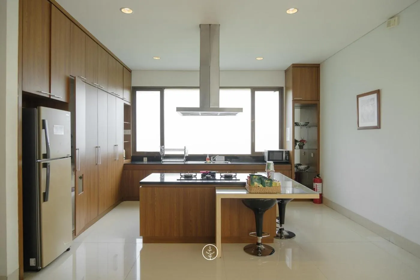 kitchen in Hikari Hill View Villa 7 bedrooms with a private swimming pool