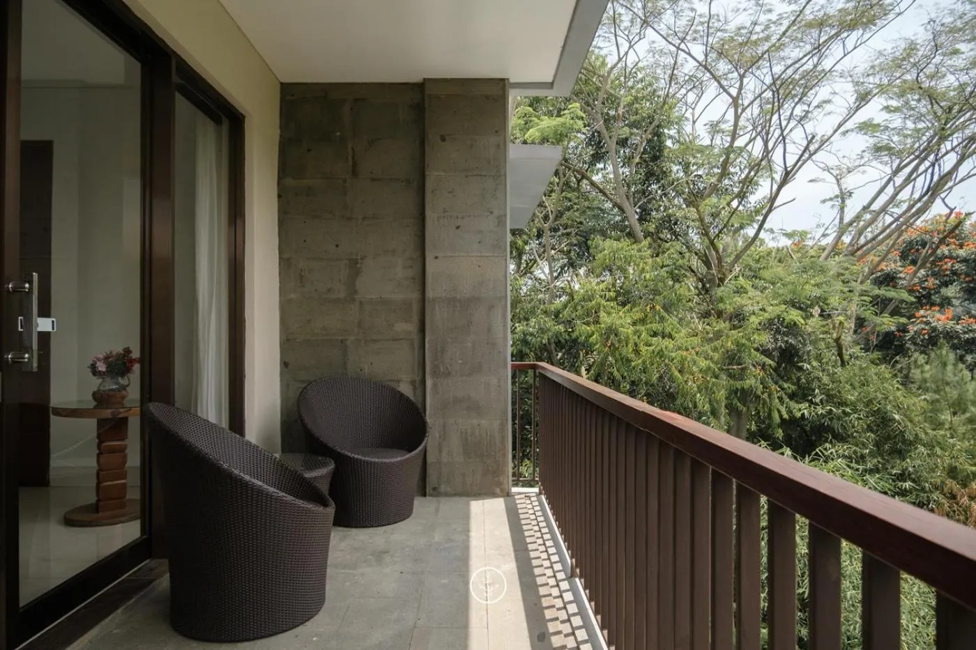 Balcony/Terrace in Hikari Hill View Villa 7 bedrooms with a private swimming pool