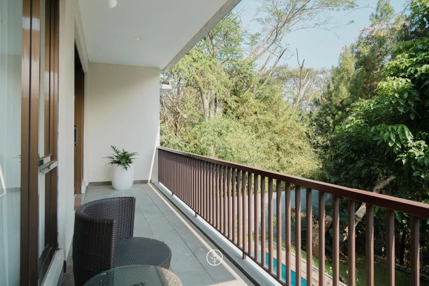 Balcony/Terrace in Hikari Hill View Villa 7 bedrooms with a private swimming pool