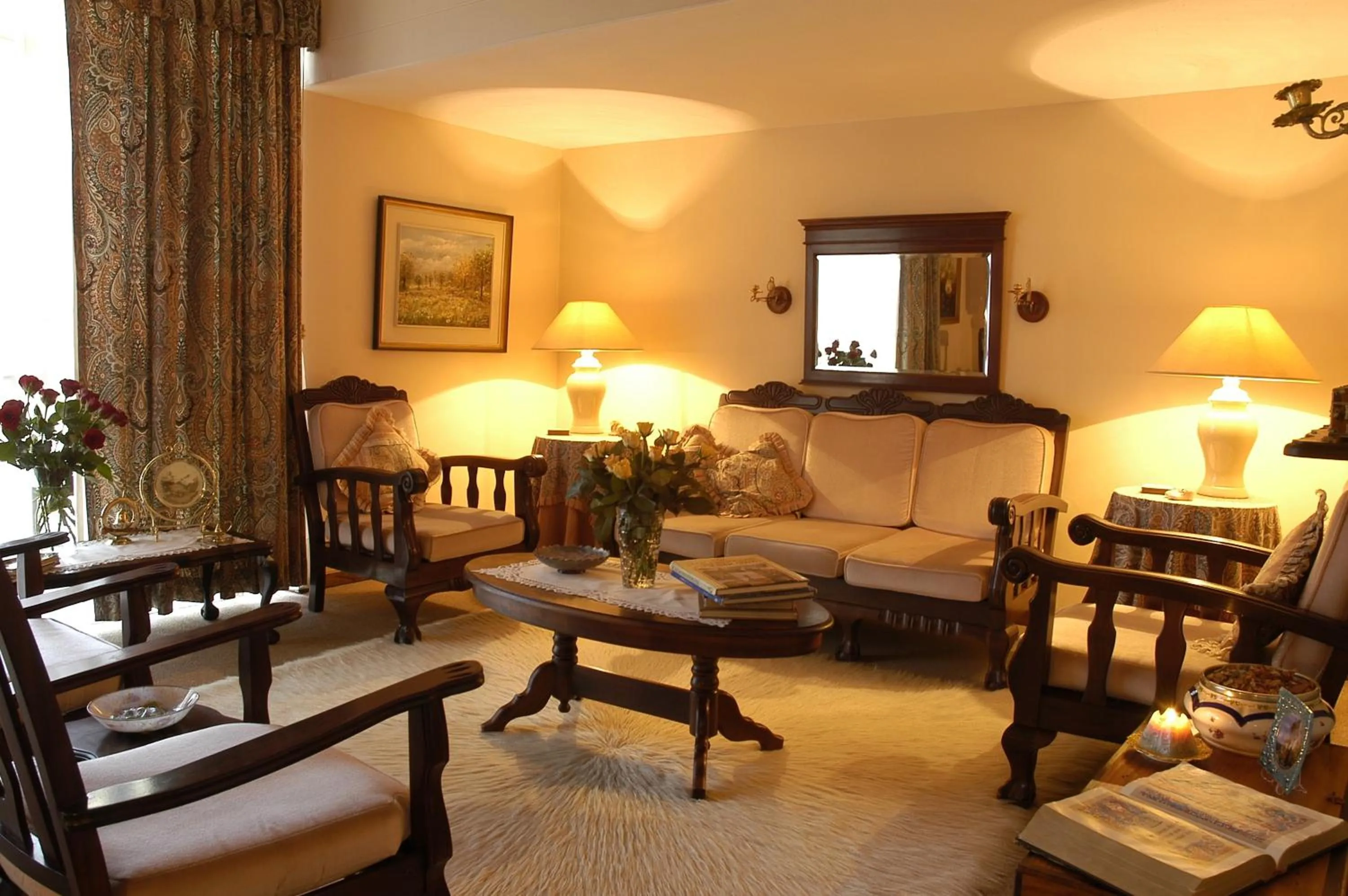 Seating area in Elonda B&B