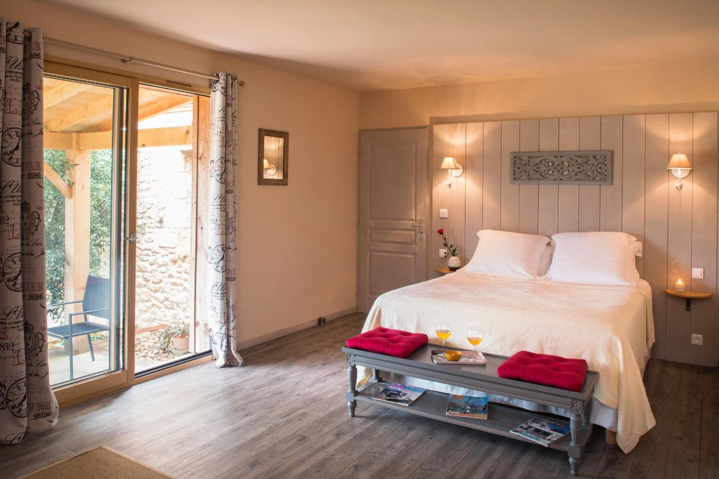 Bed in Le Lion D'Or en PERIGORD