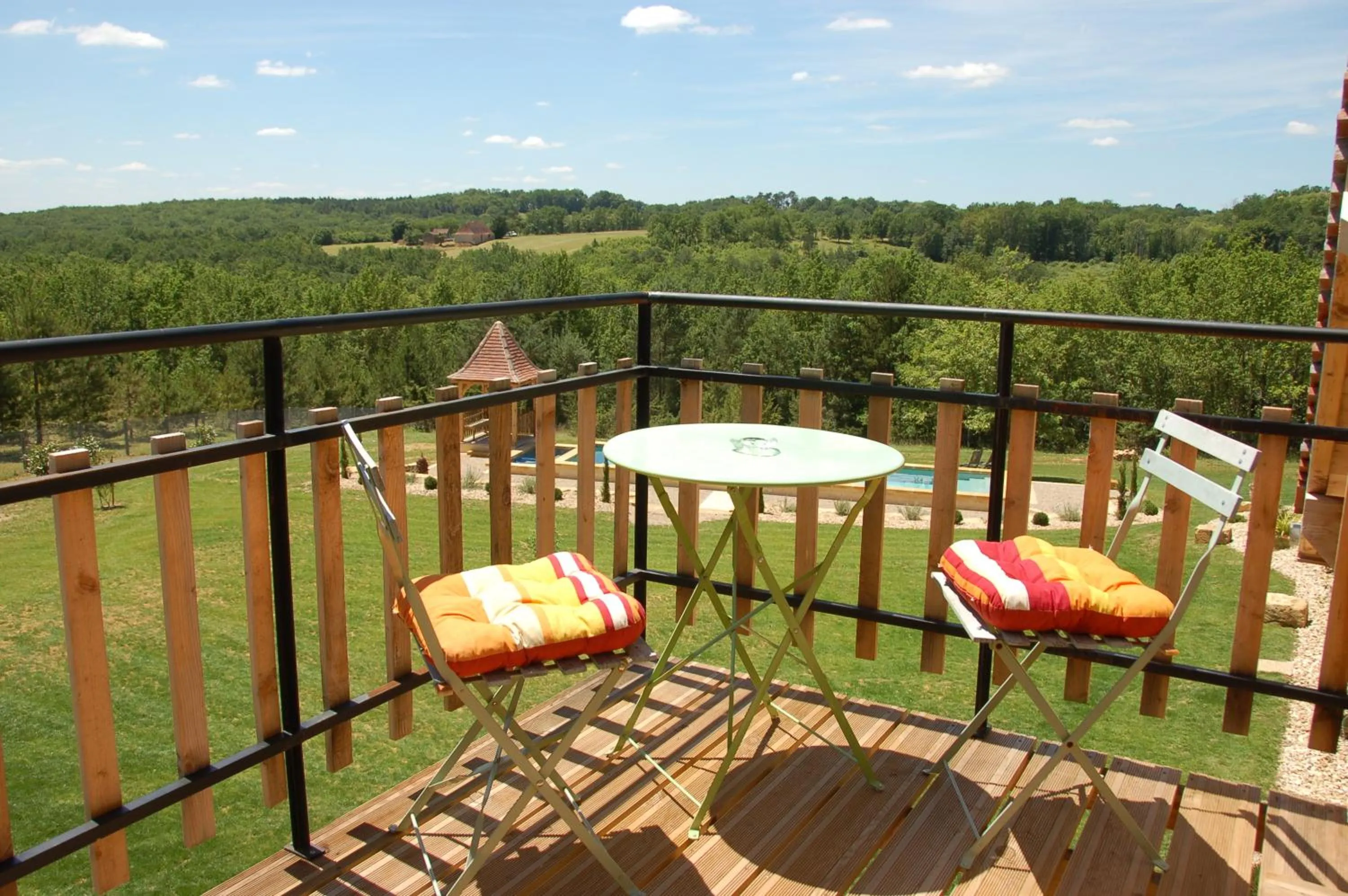 View (from property/room) in Le Lion D'Or en PERIGORD