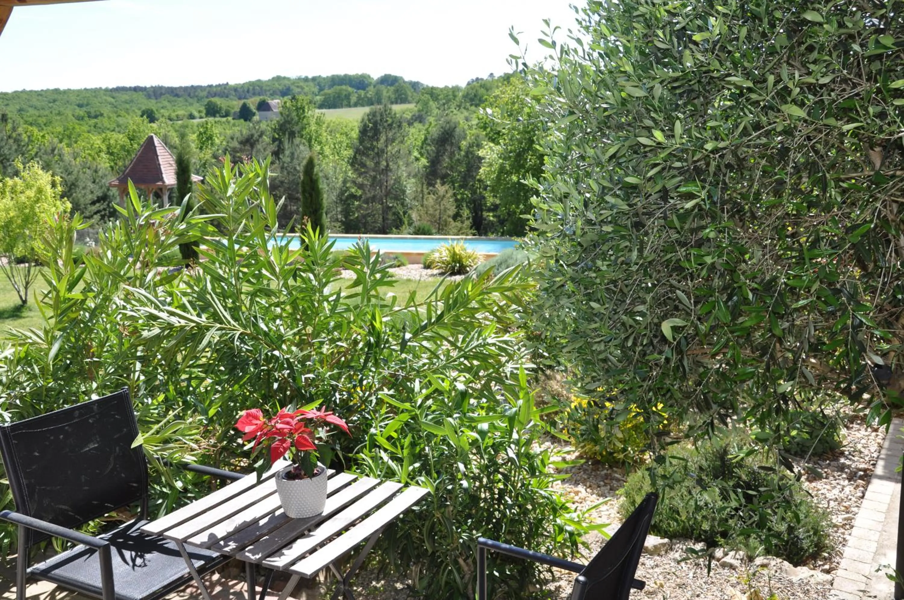Garden in Le Lion D'Or en PERIGORD