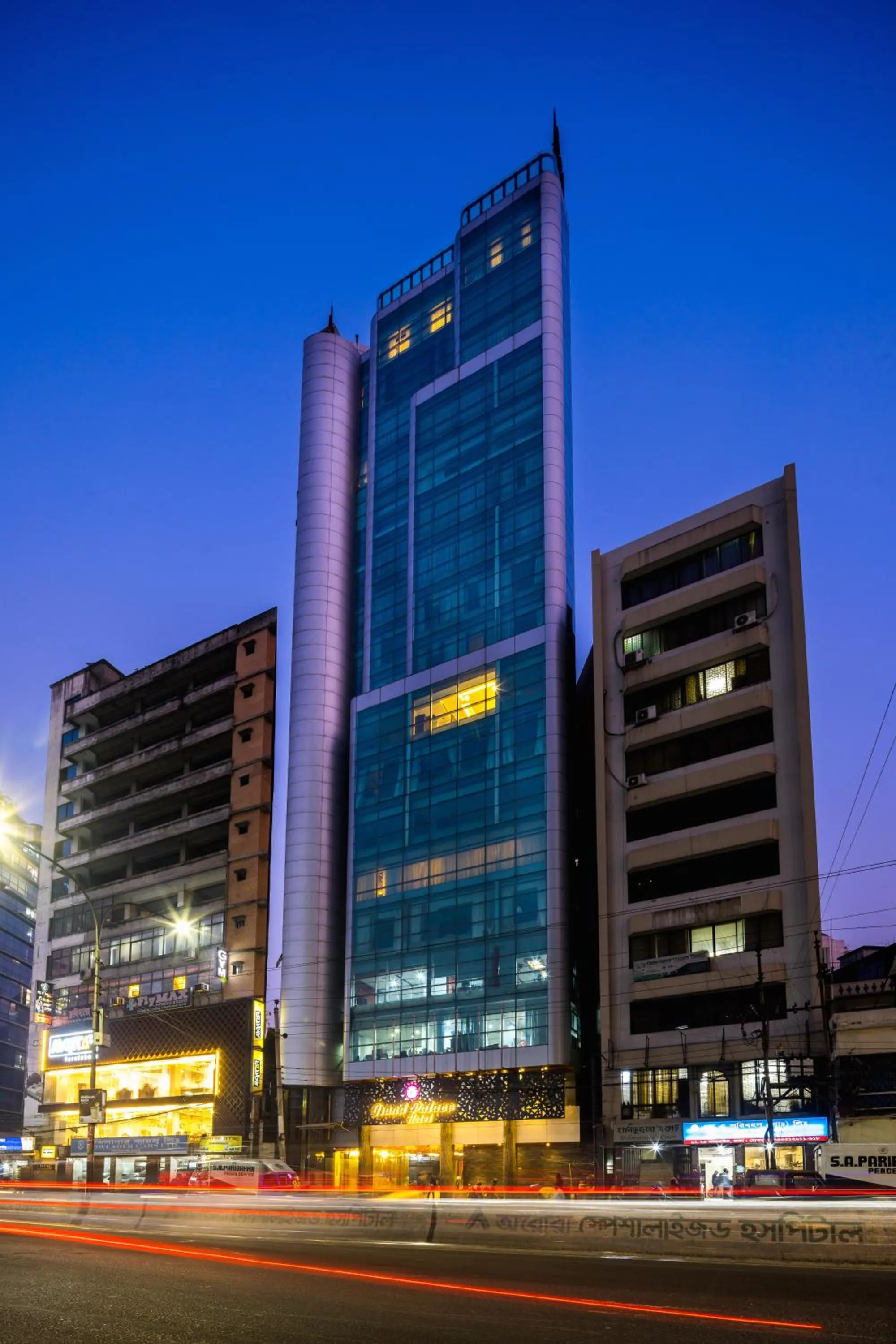 Property building in Grand Palace Hotel & Resort Dhaka