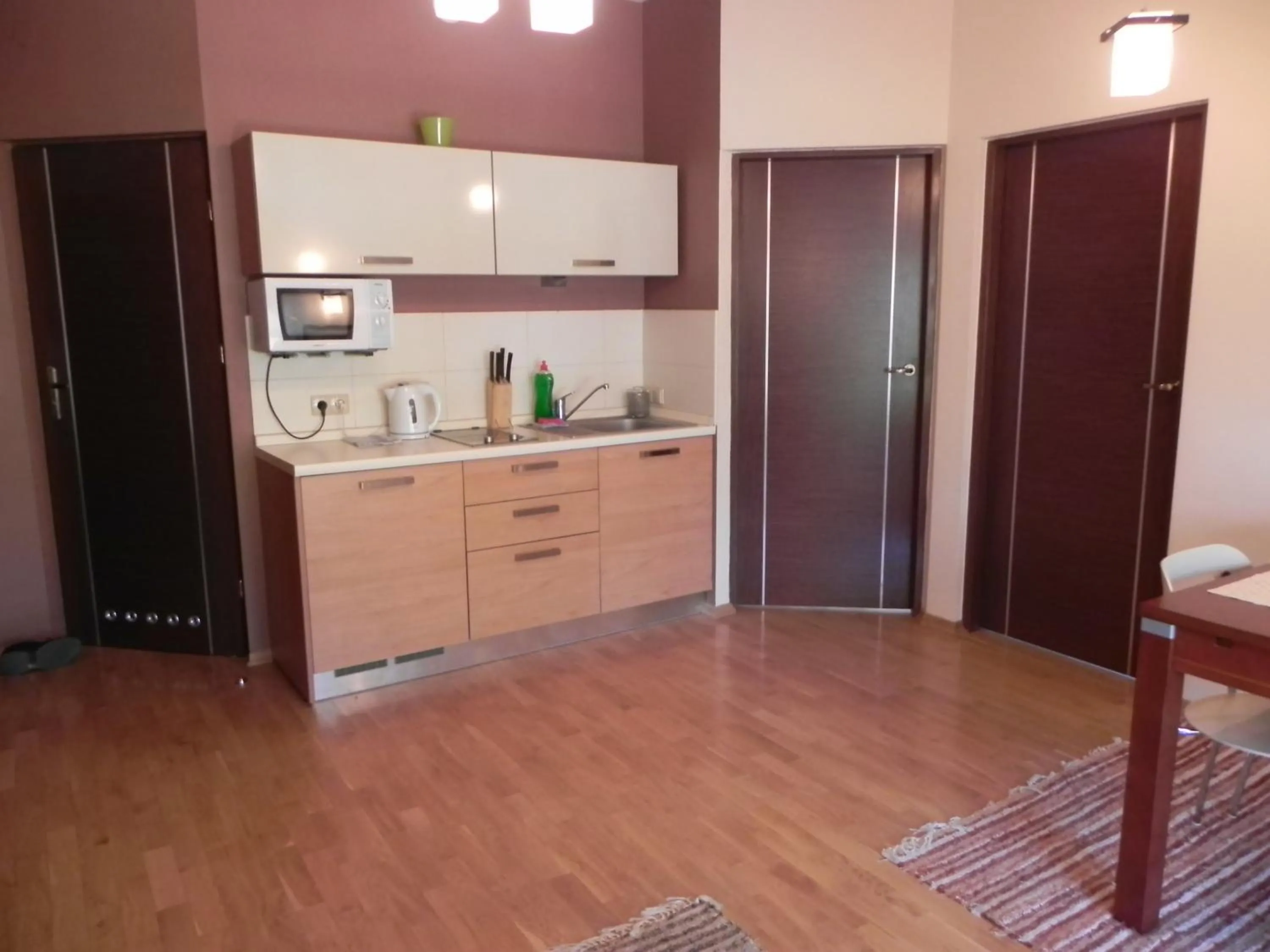 Kitchen or kitchenette in Apartament Brandy Radowid