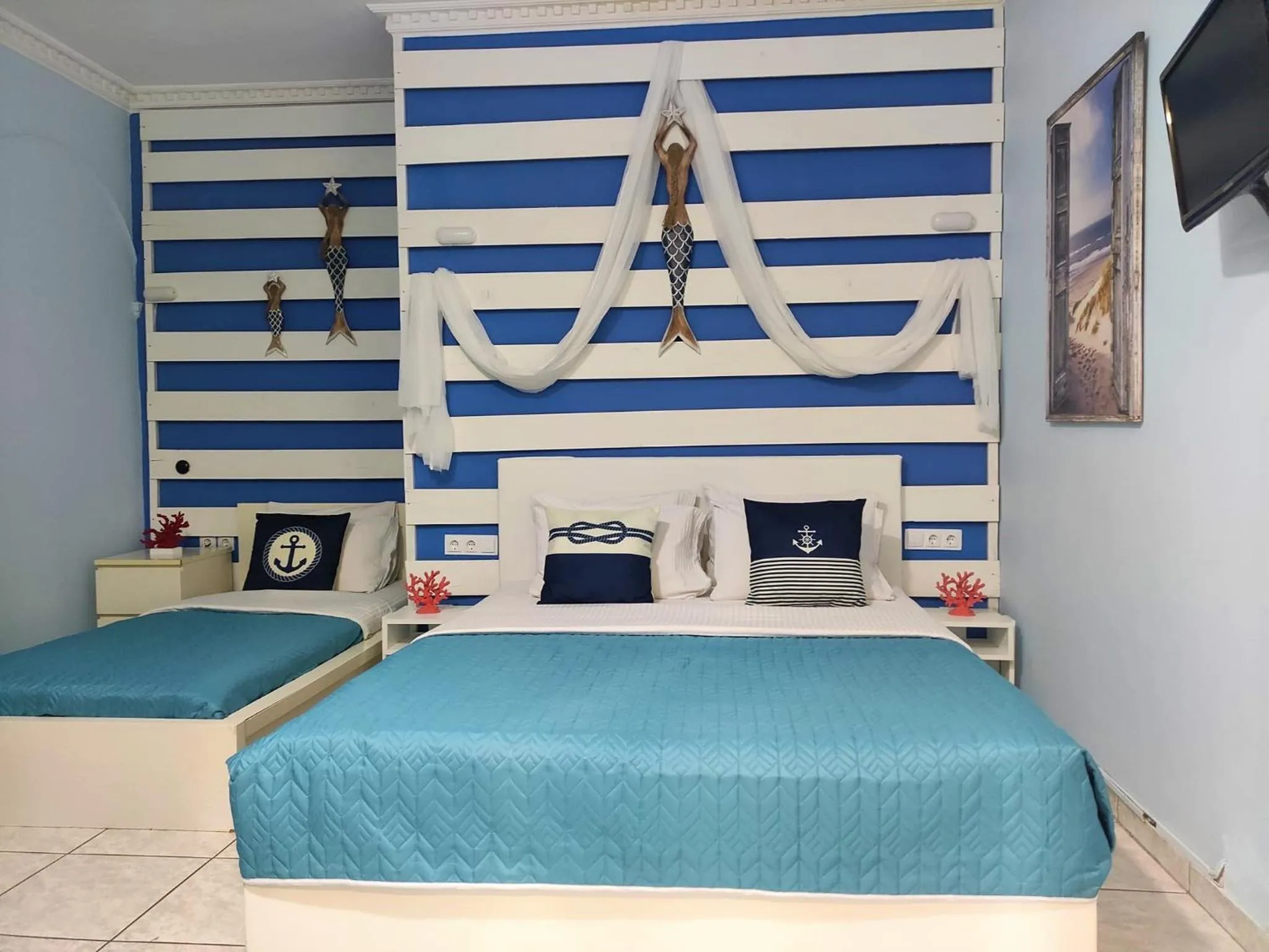 Bed in Villa Anna