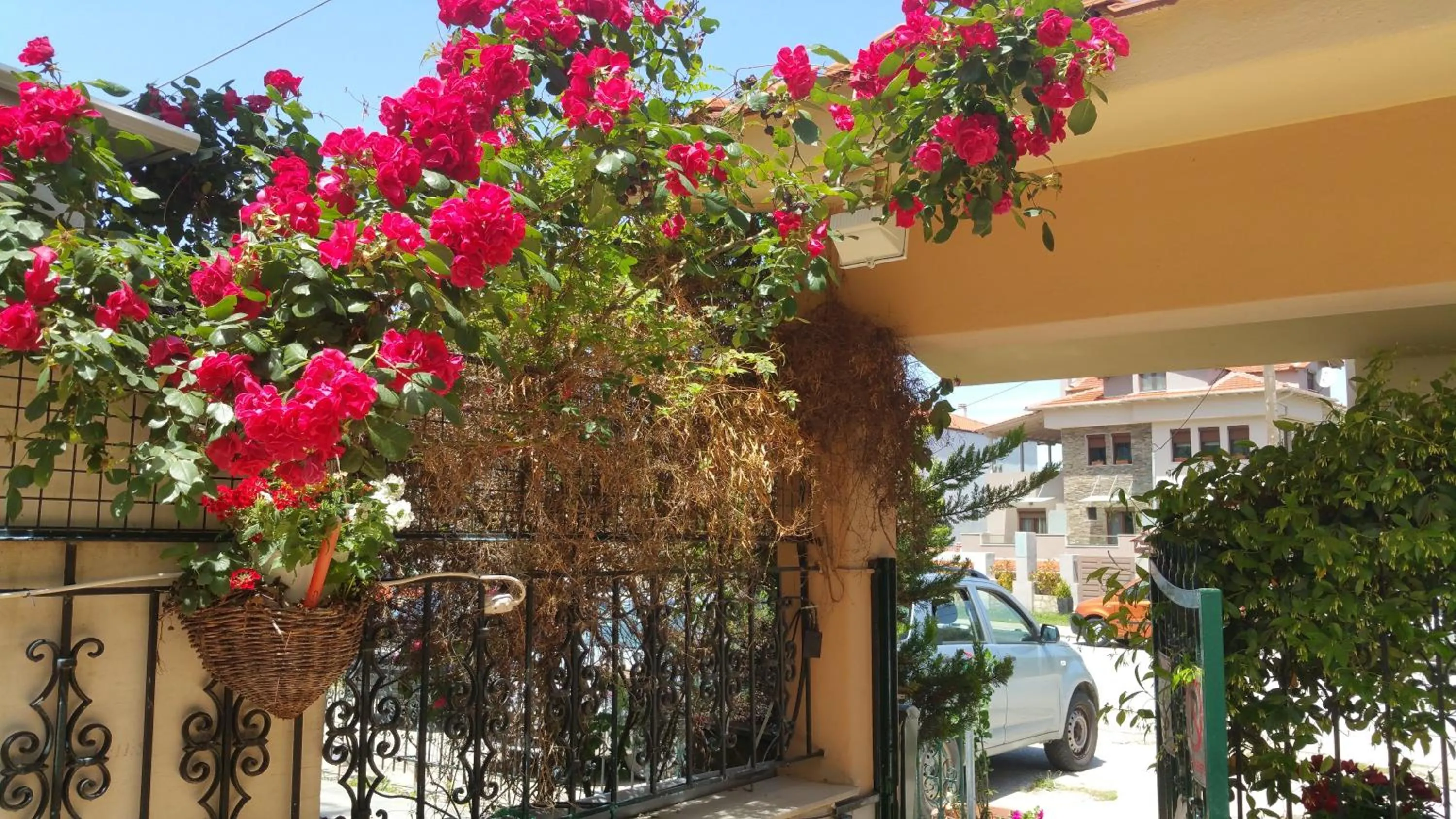 Facade/entrance in Villa Anna