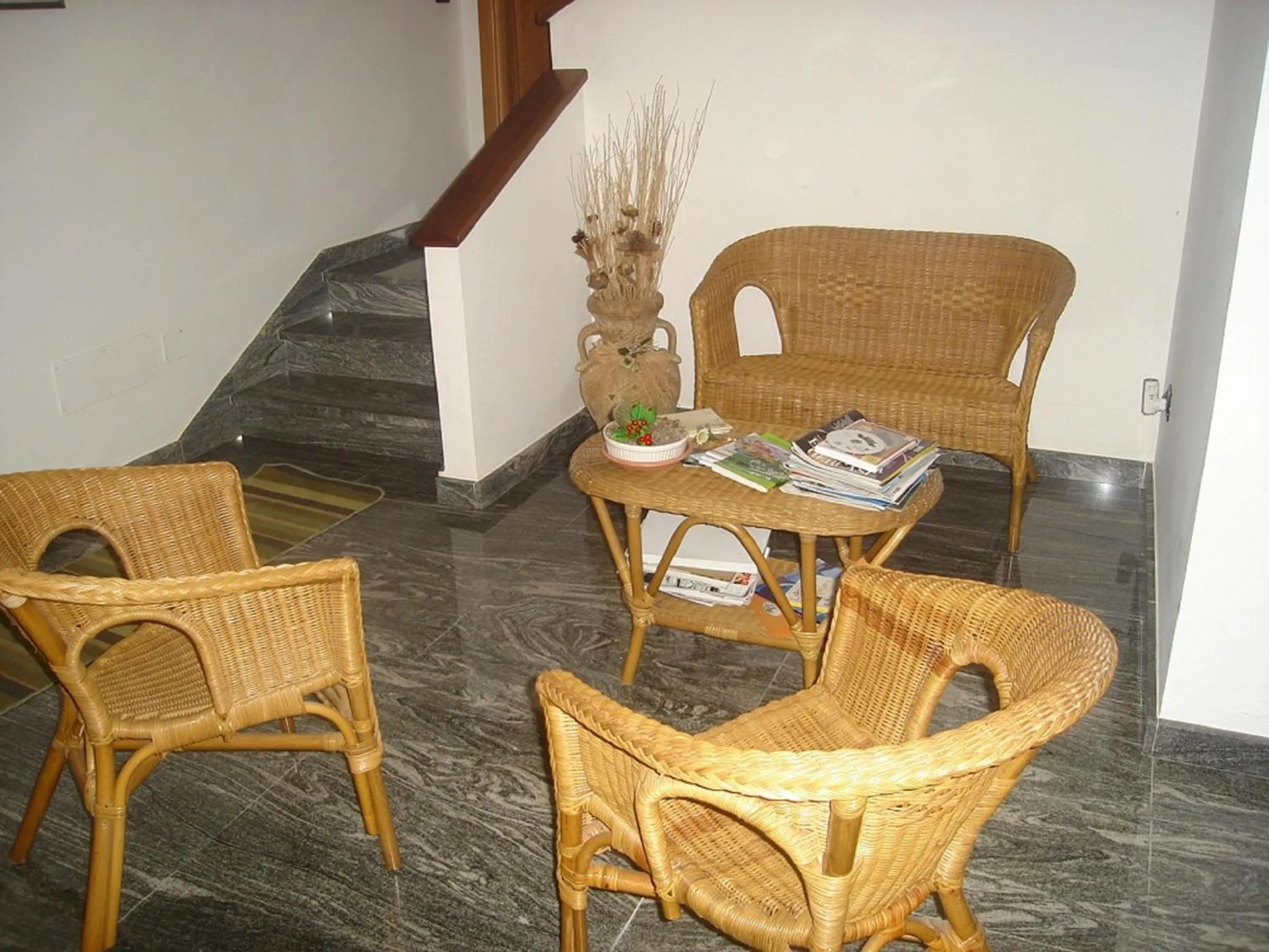 Lobby or reception in B&B Sole del Pollino