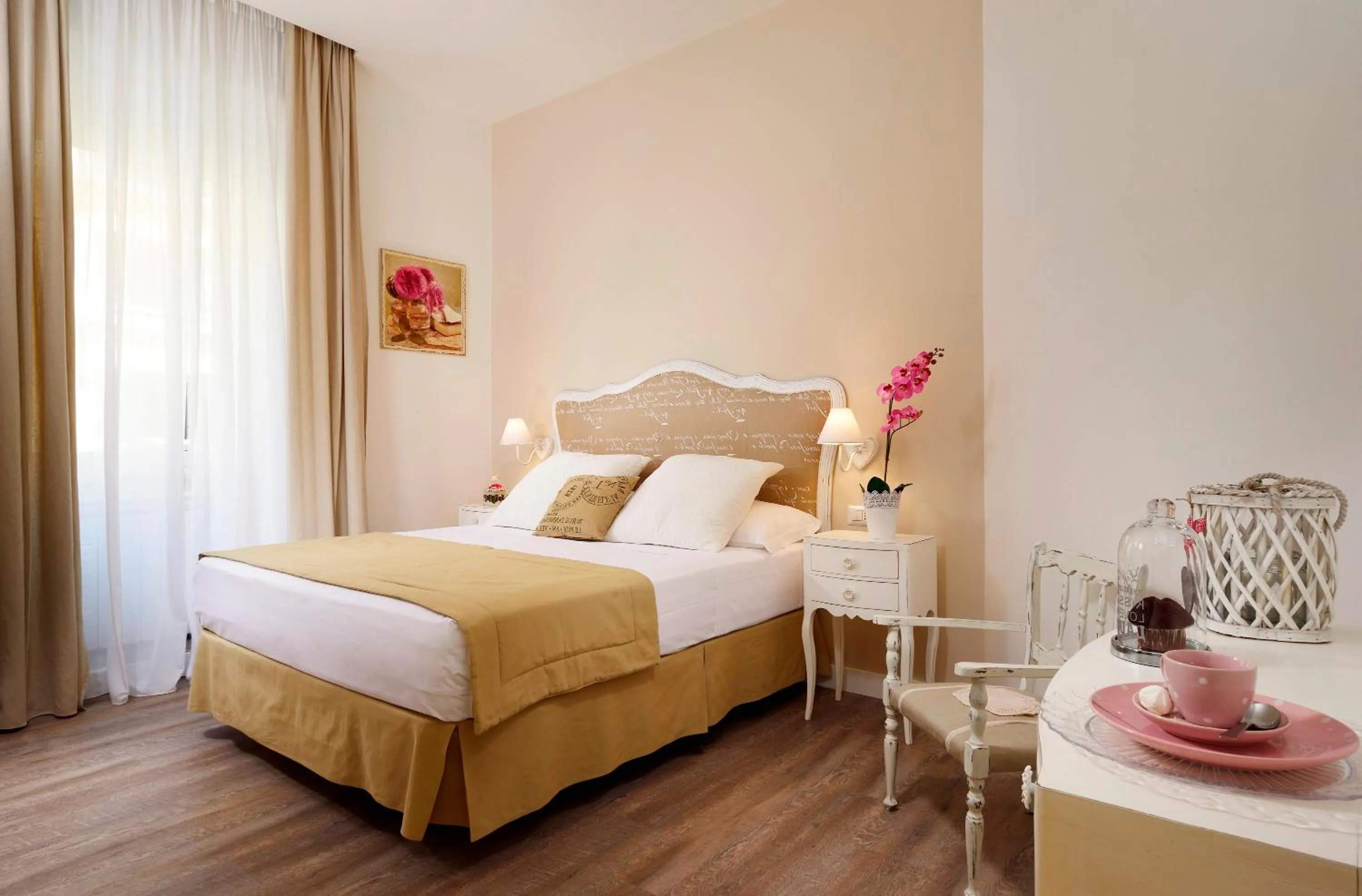 Bed in Vaticano Charming Rooms