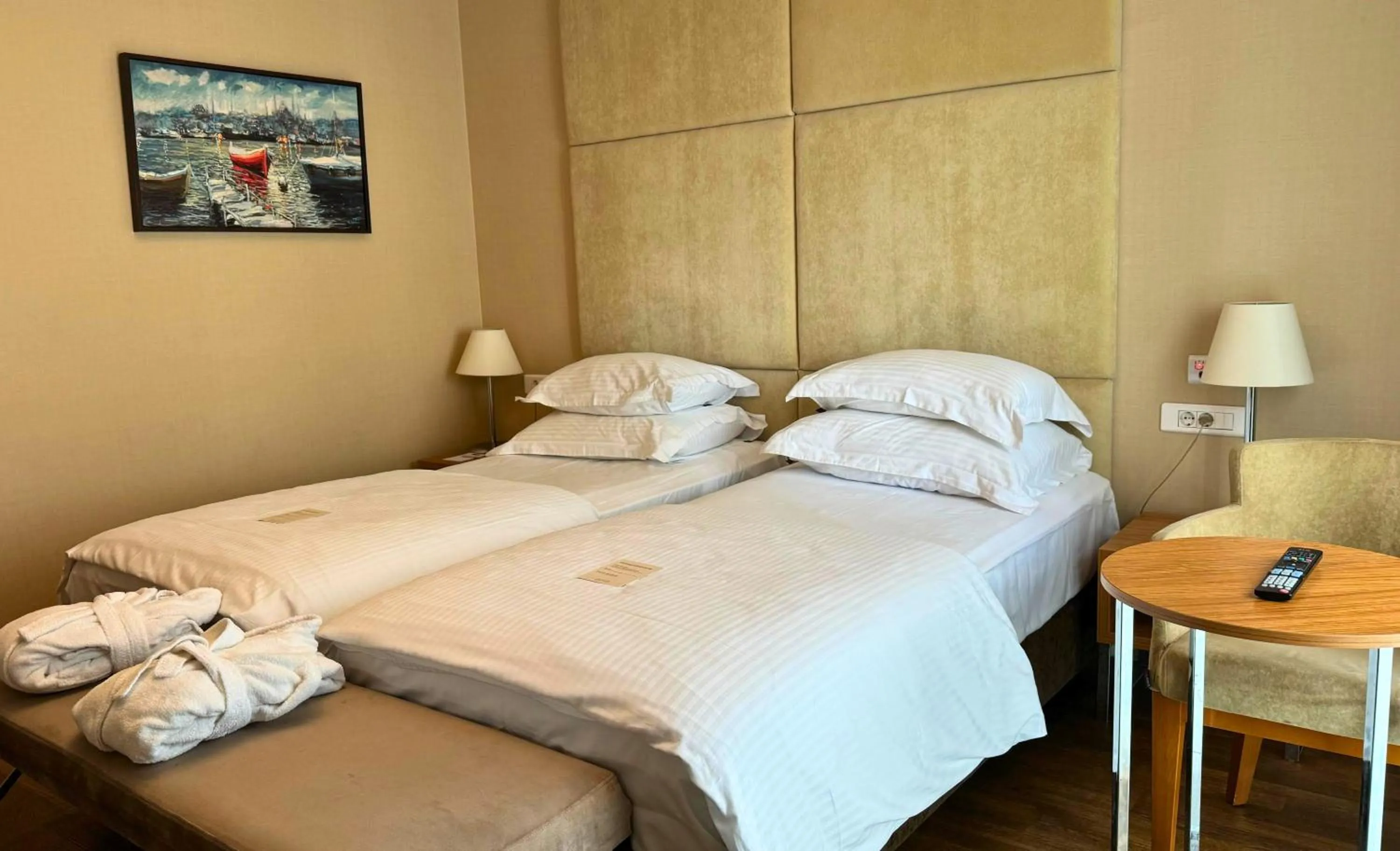 Bed in Nidya Hotel Esenyurt