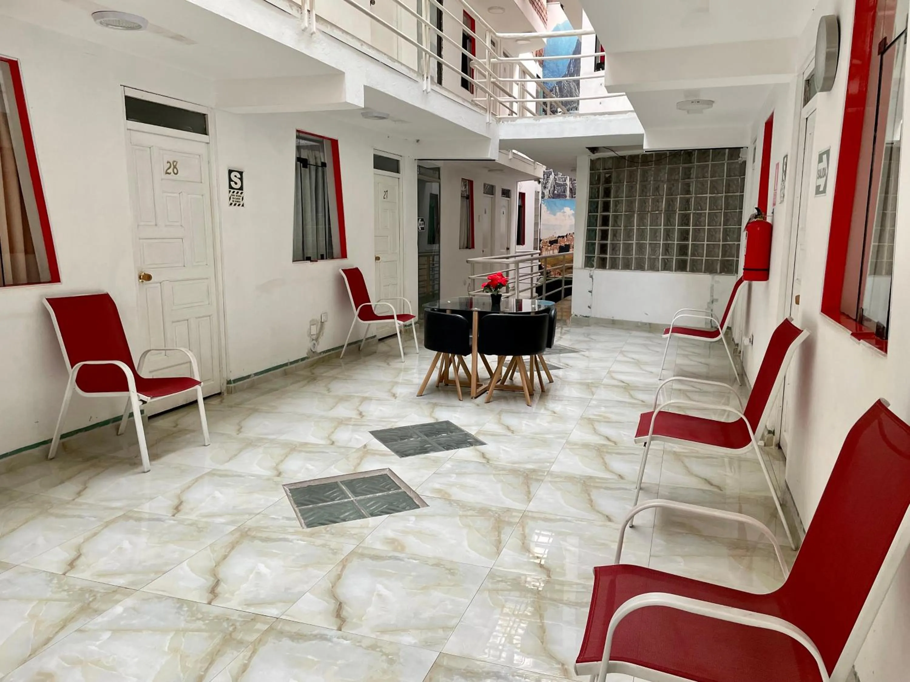 Living room in Hotel Plateros