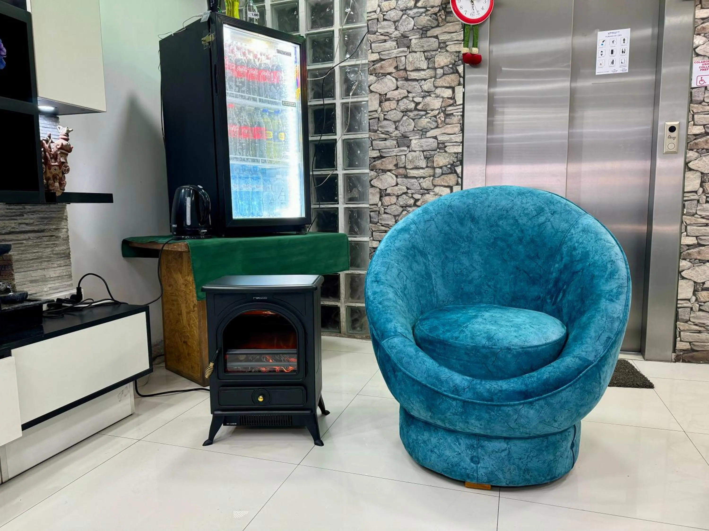 Lobby or reception in Hotel Plateros