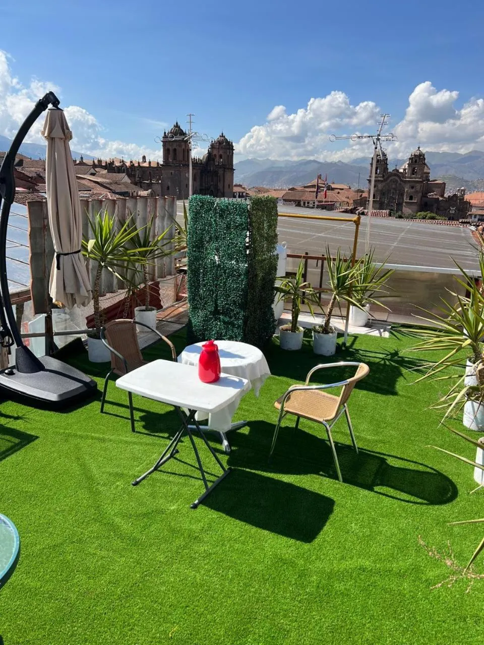 Balcony/Terrace in Hotel Plateros