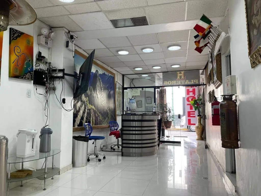 Lobby or reception in Hotel Plateros