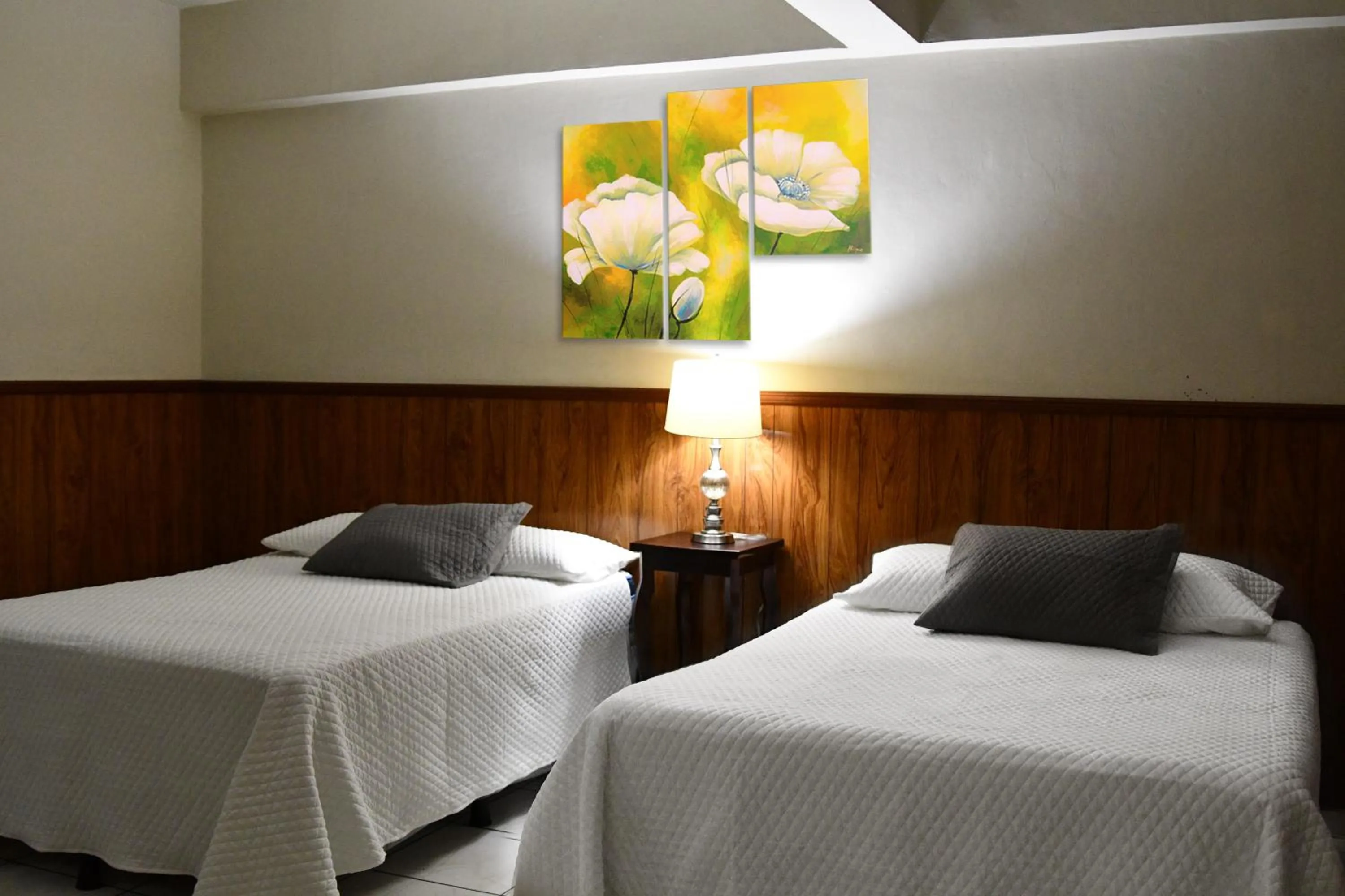 Bed in Hotel Manantiales El Salvador