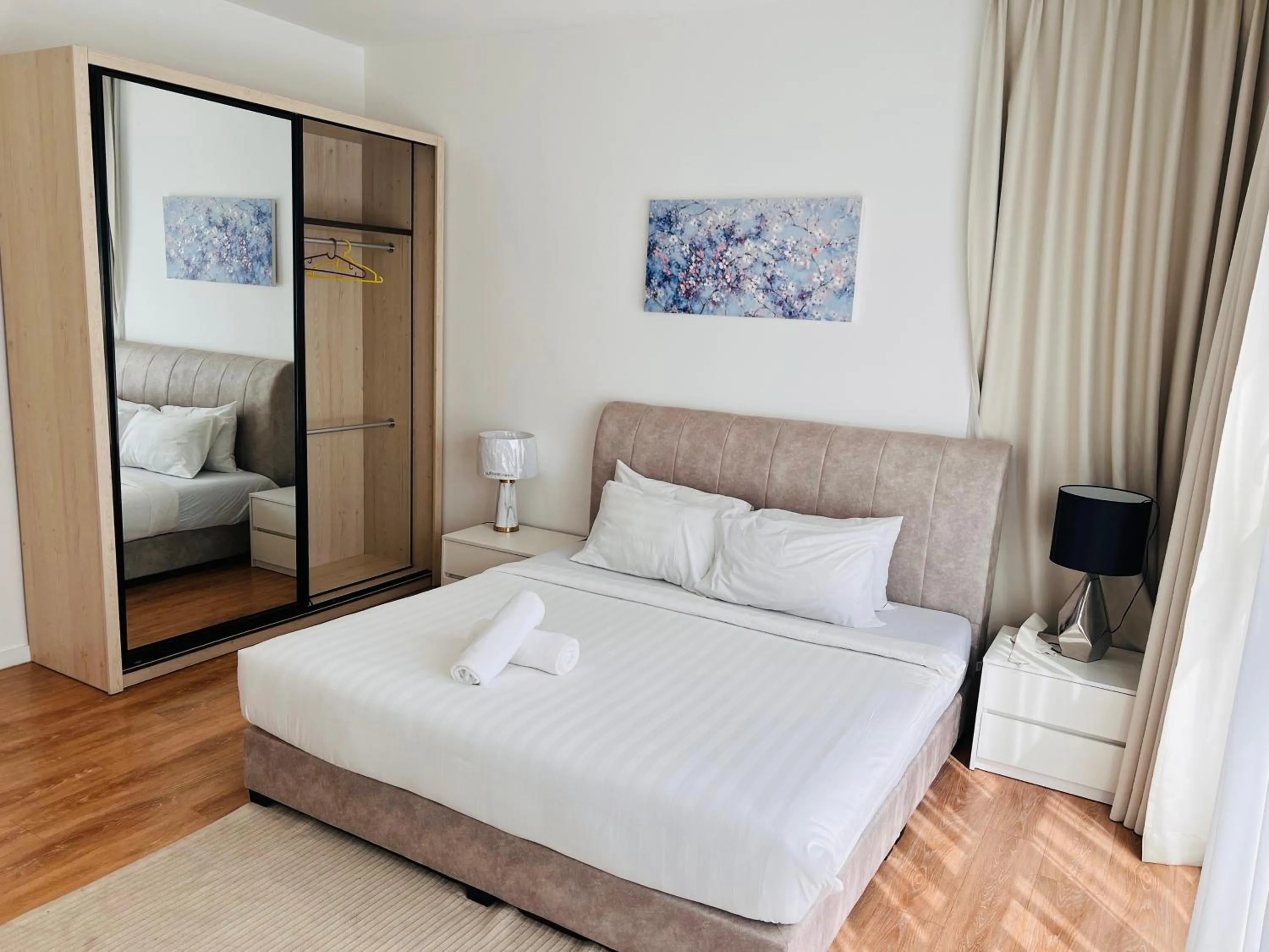 Bed in Quill Residences Exclusive Suites KLCC