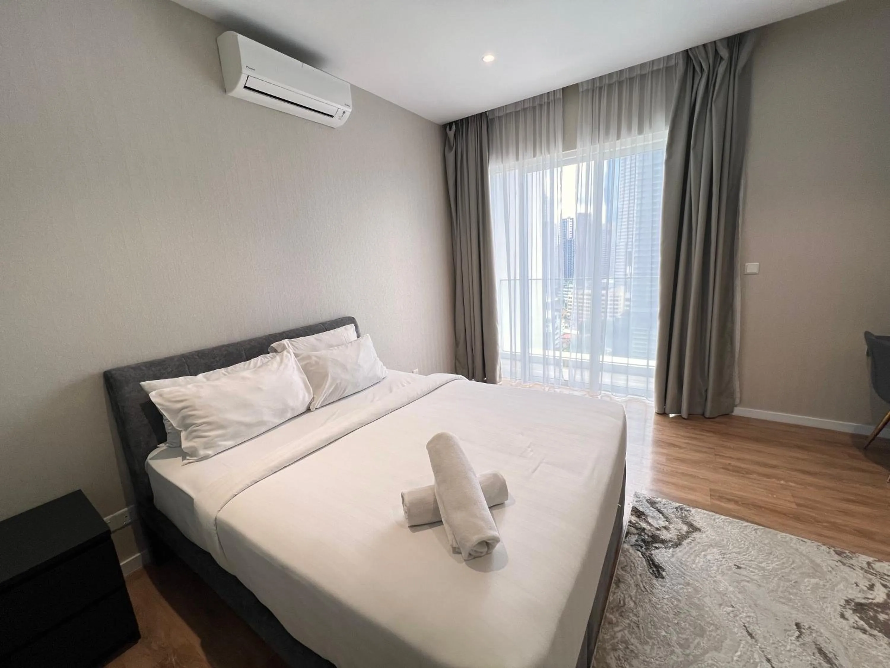 Bed in Quill Residences Exclusive Suites KLCC