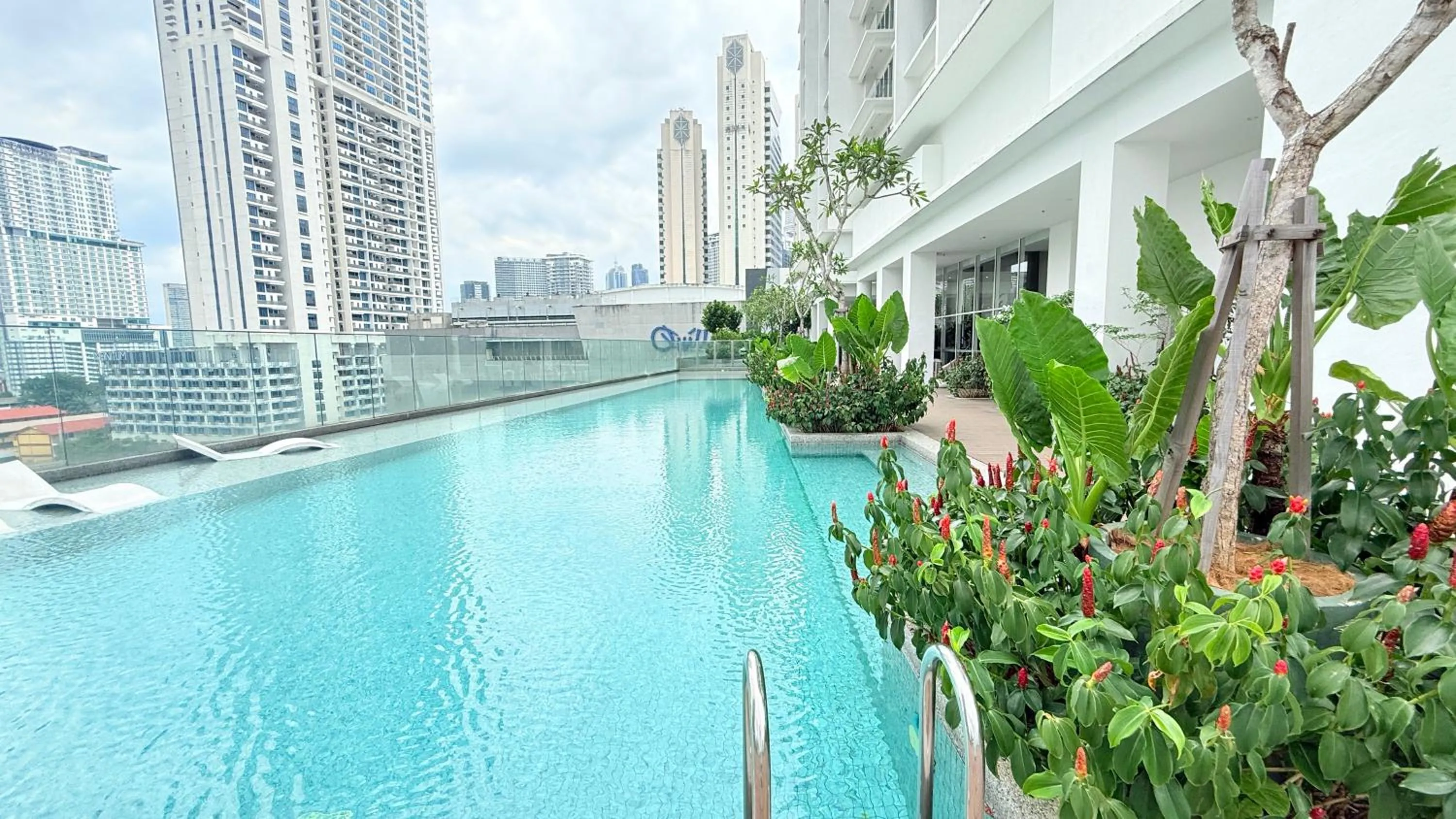 City view in Quill Residences Exclusive Suites KLCC