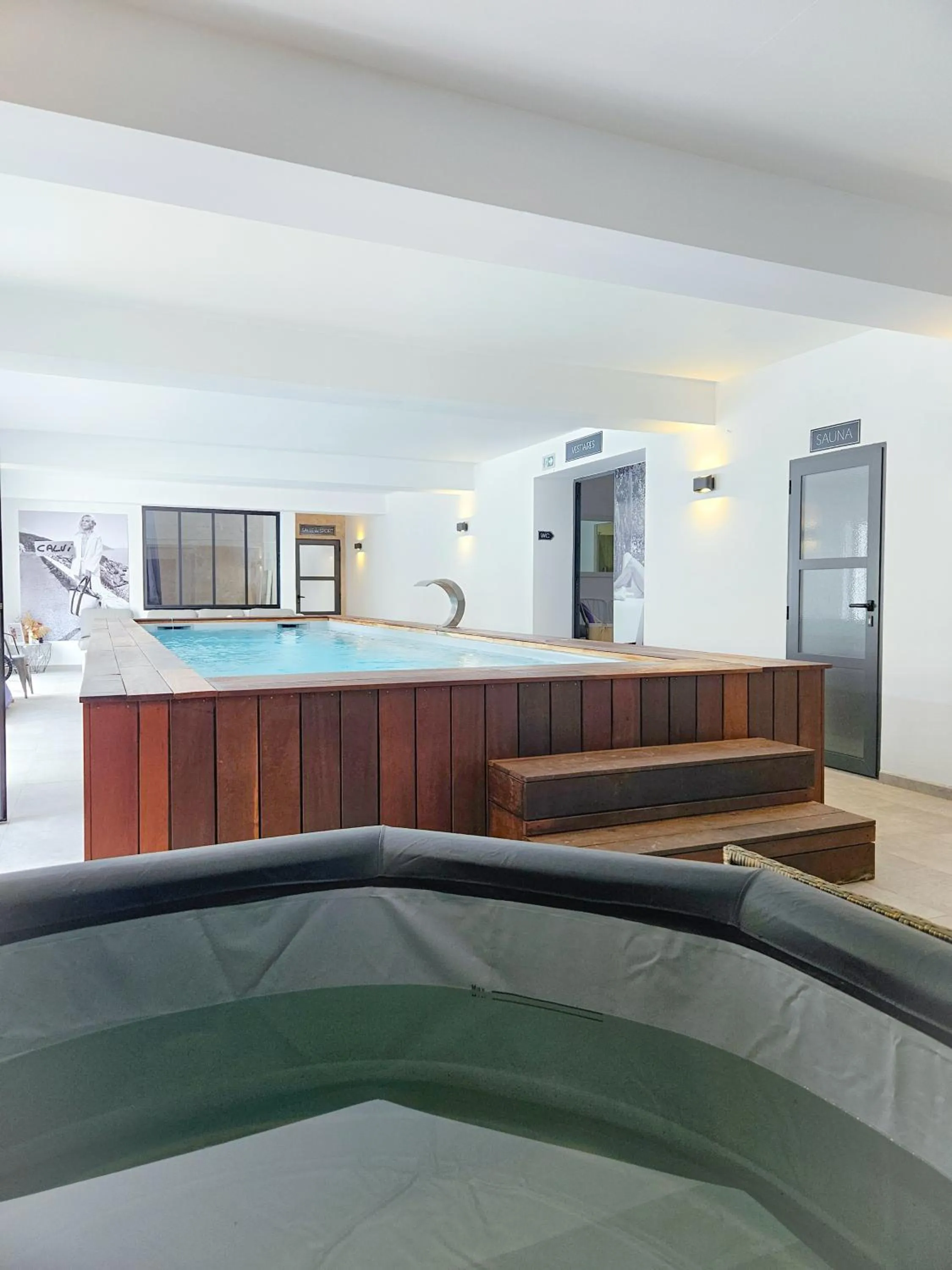 Swimming pool in Best Western Hotel Casa Bianca, Piscine Intérieure et Extérieure