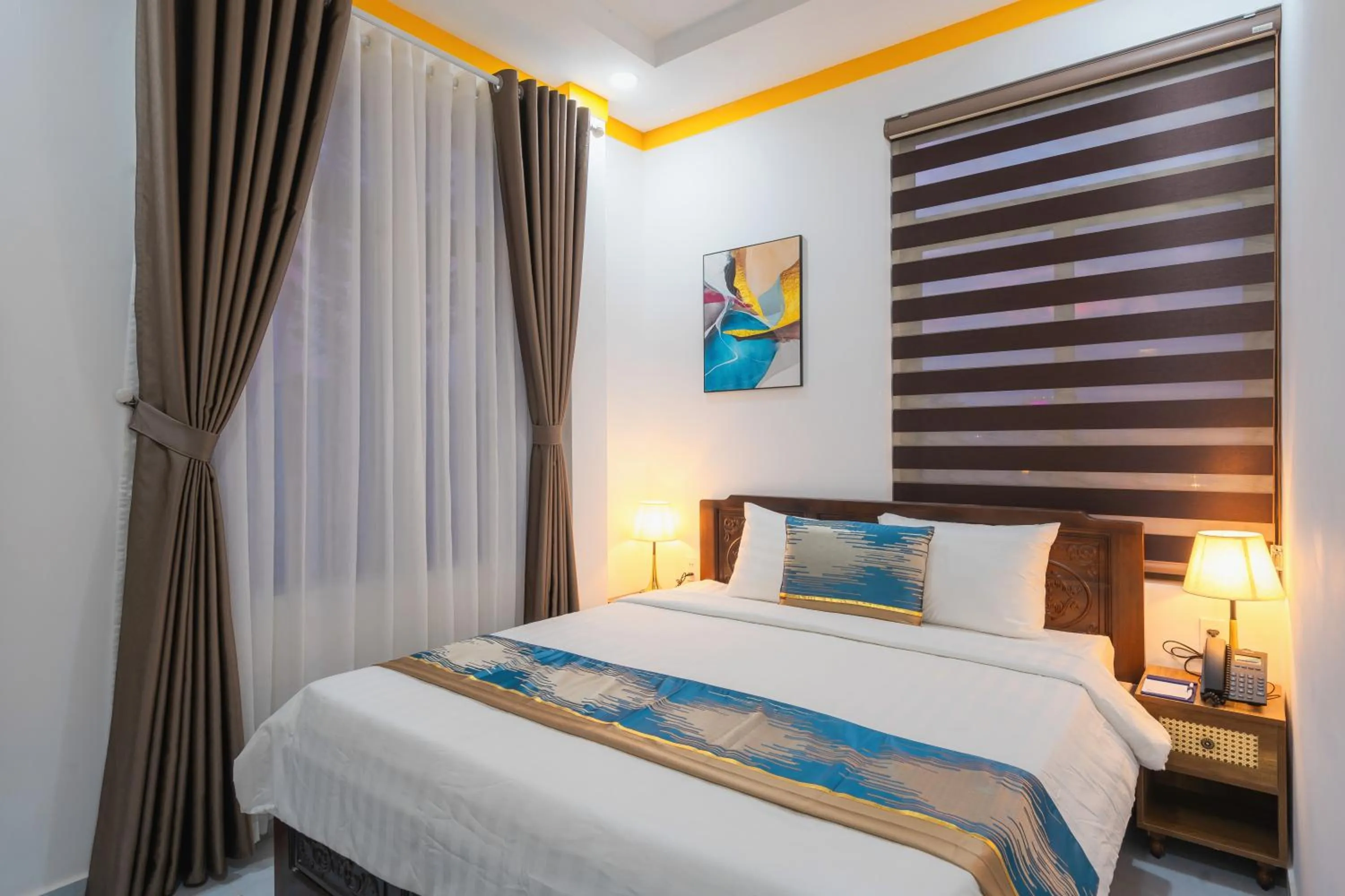 View (from property/room), Bed in ORCHID Hotel