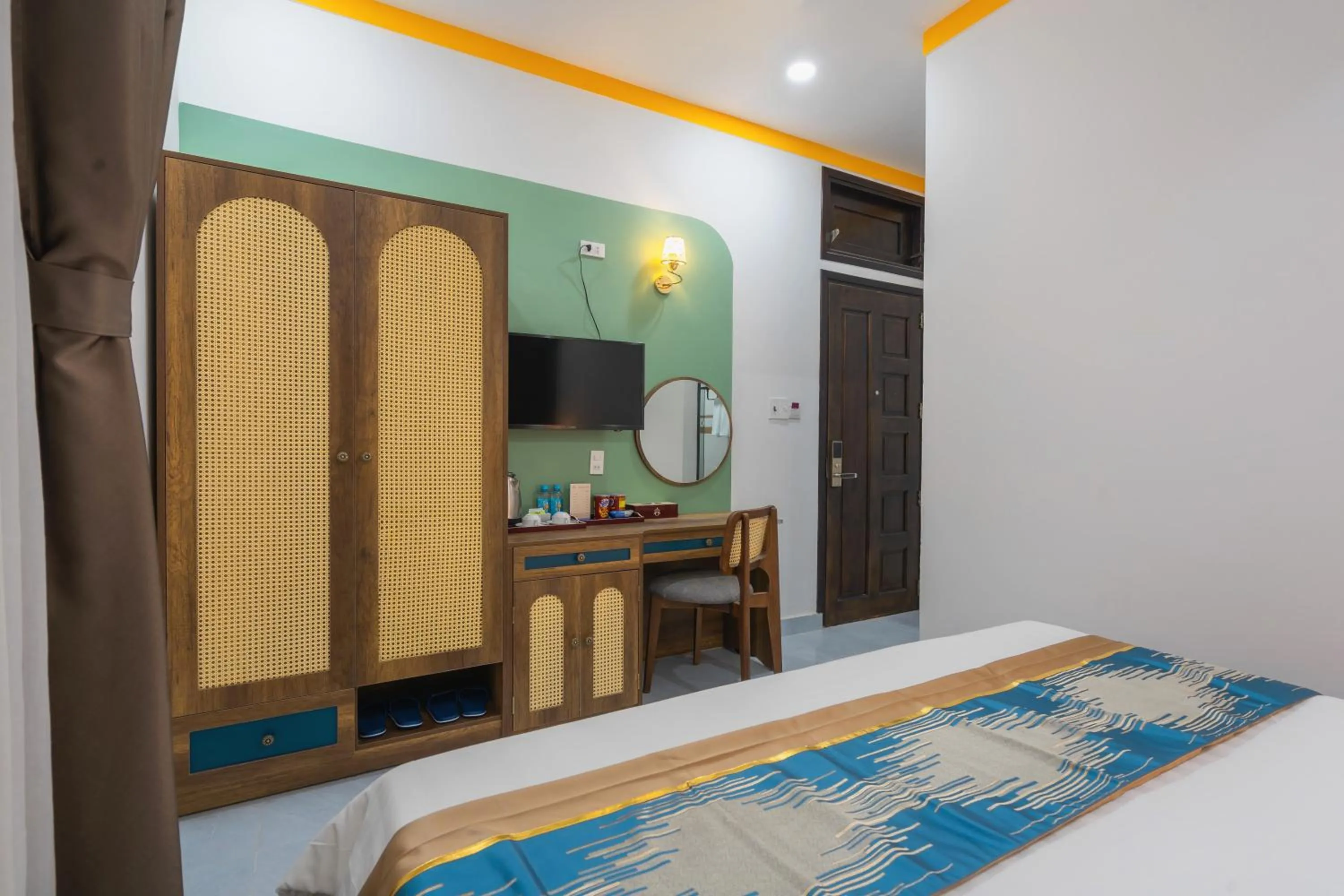 Photo of the whole room, Bed in ORCHID Hotel