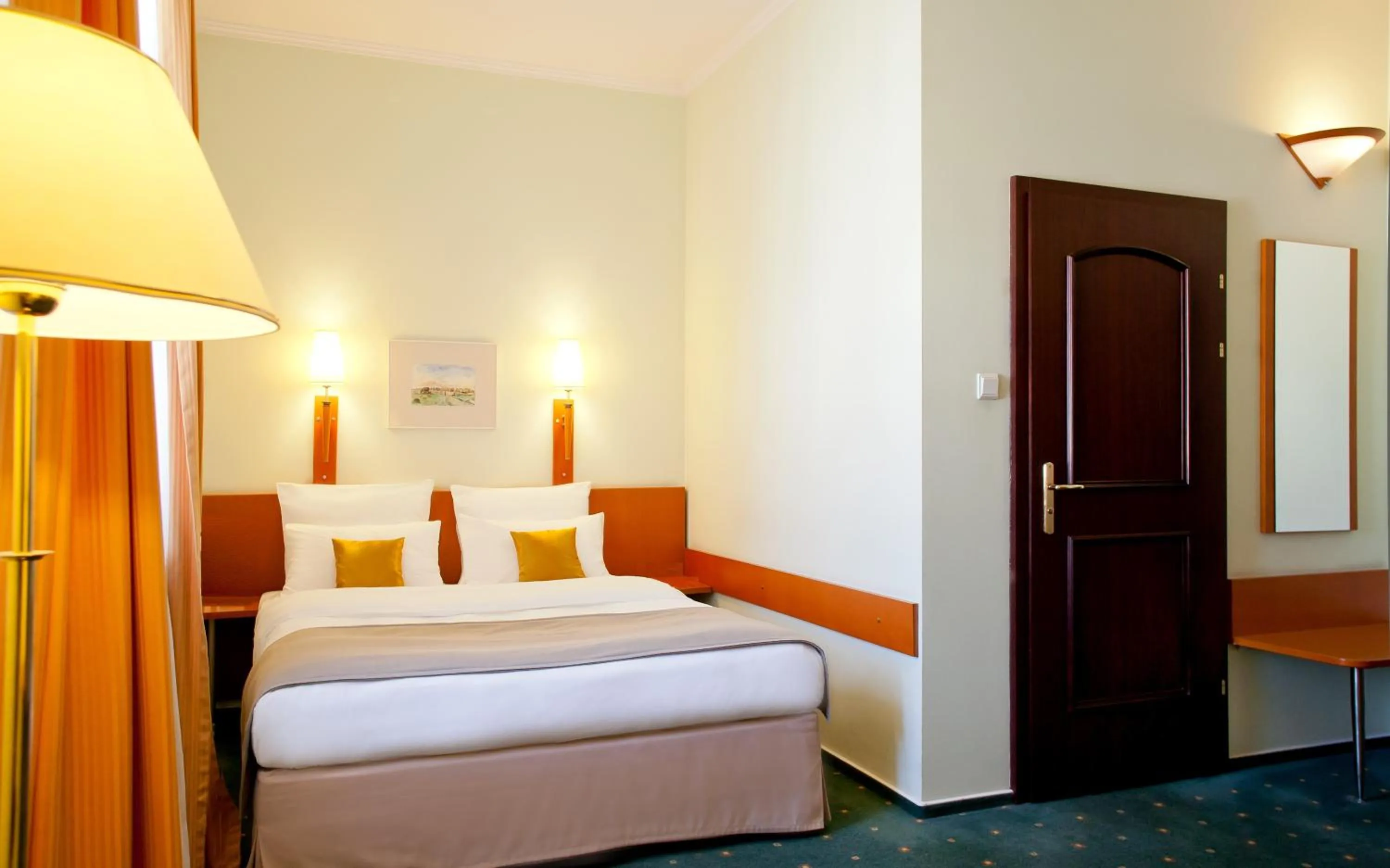 Bed in Hotel Zamojski