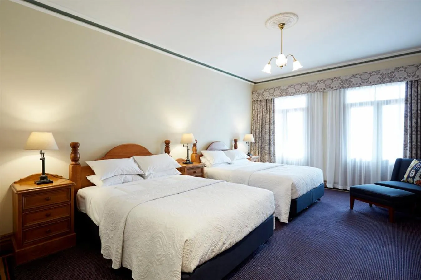 Photo of the whole room, Bed in The Terrace at The Settlement