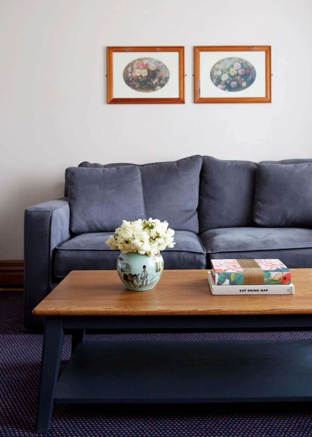 Seating area in The Terrace at The Settlement
