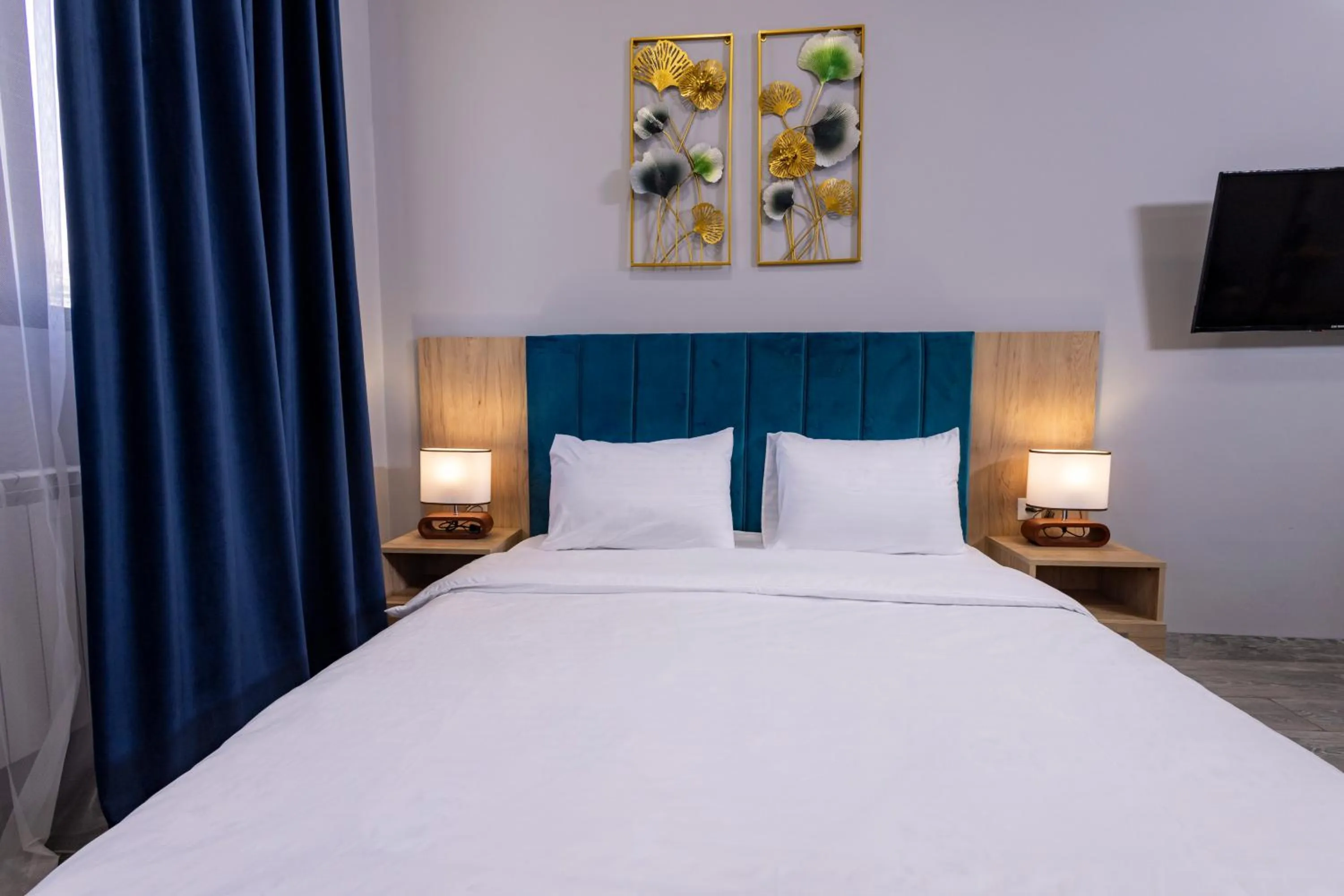 Bed in Horizon Hotel, Yerevan