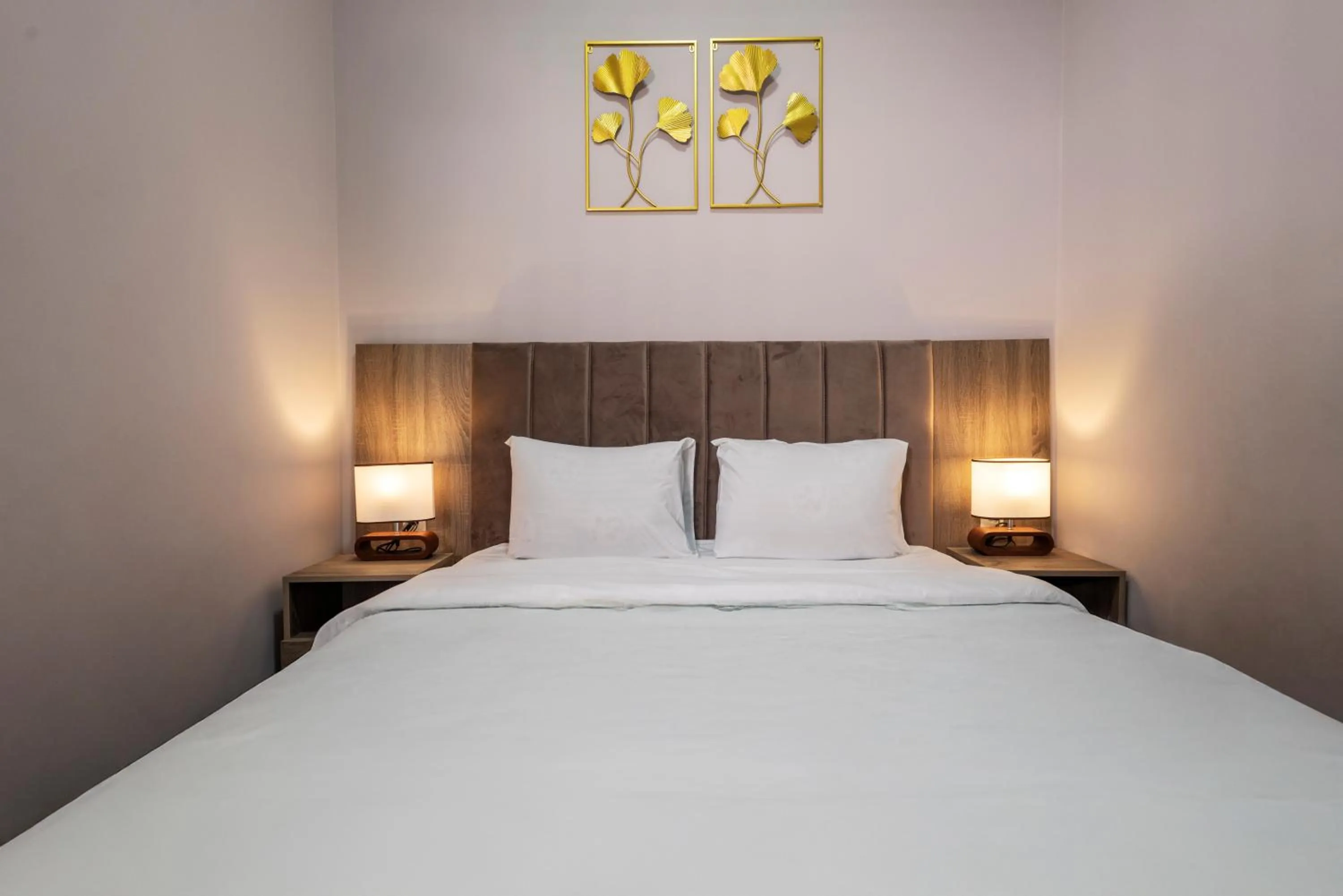 Bed in Horizon Hotel, Yerevan