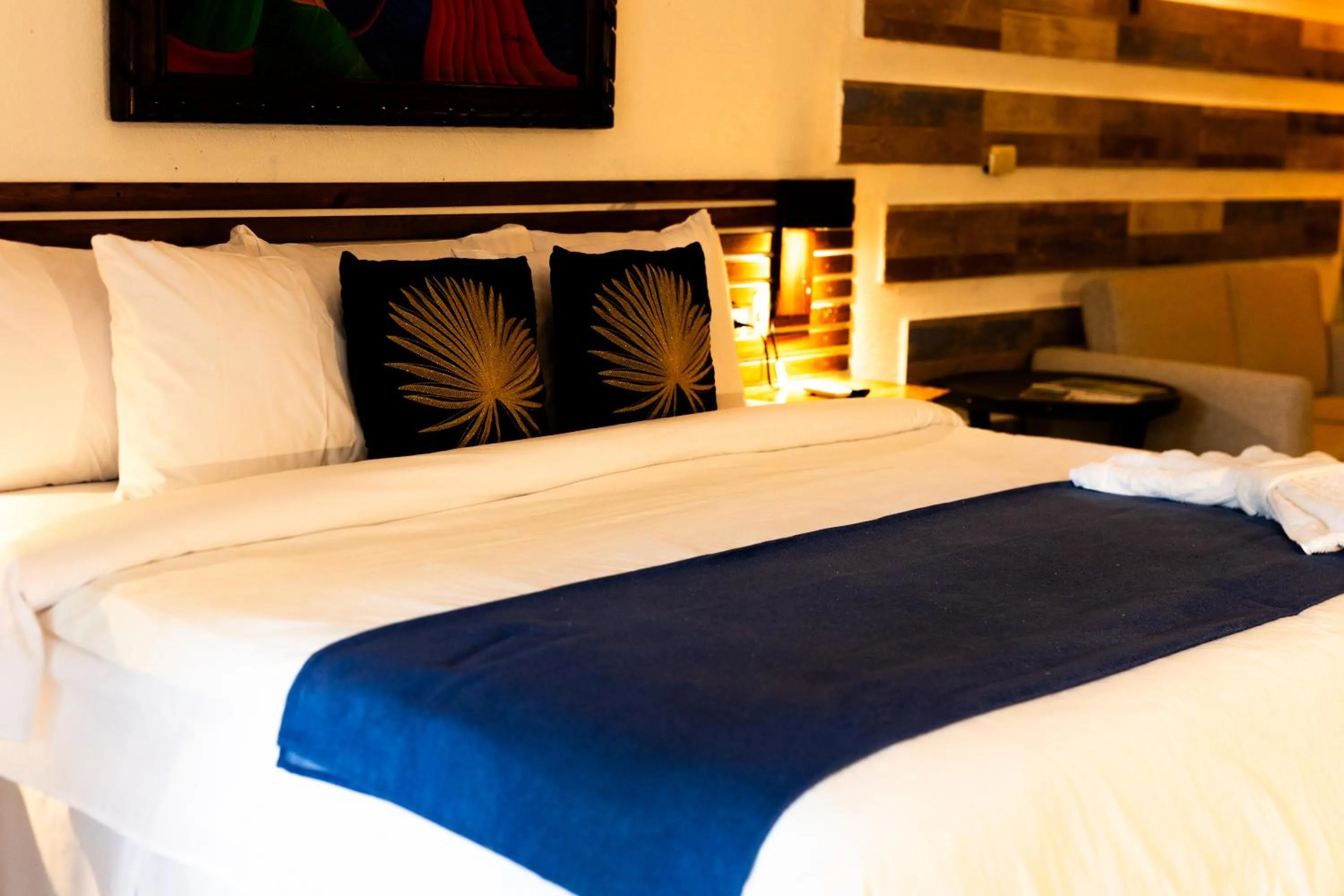 Bed in Hotel Ciudad Blanca