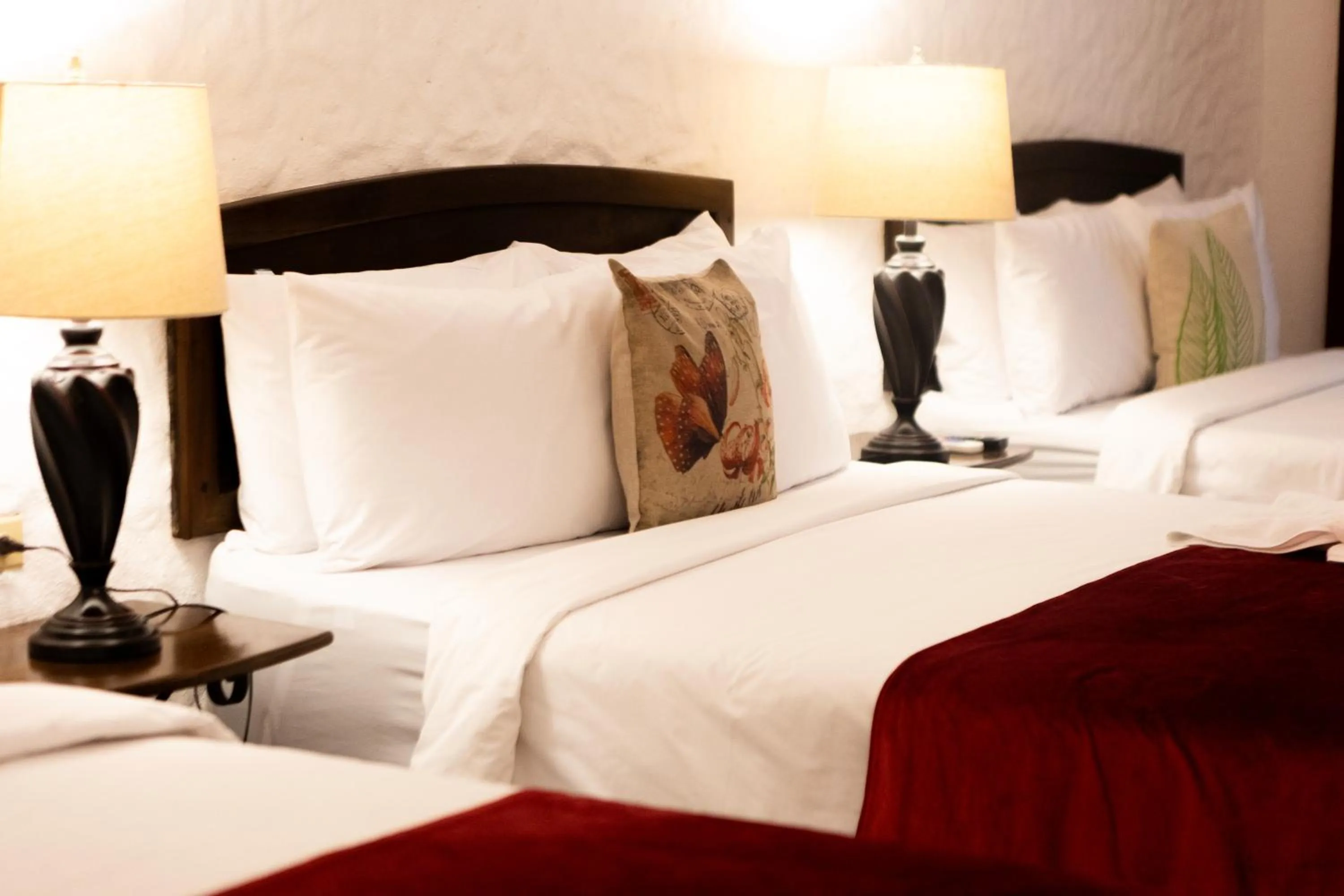 Bed in Hotel Ciudad Blanca