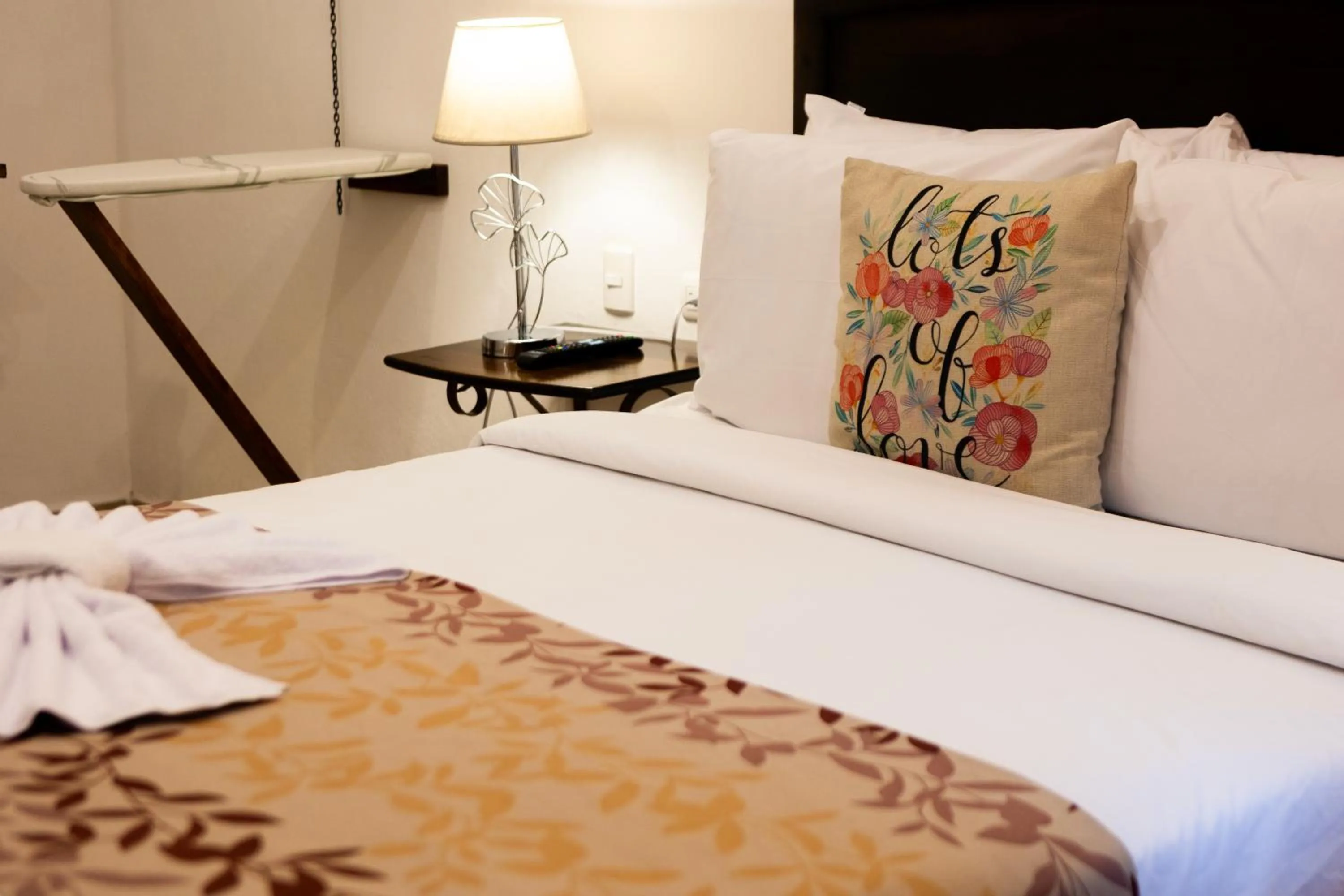 Bed in Hotel Ciudad Blanca