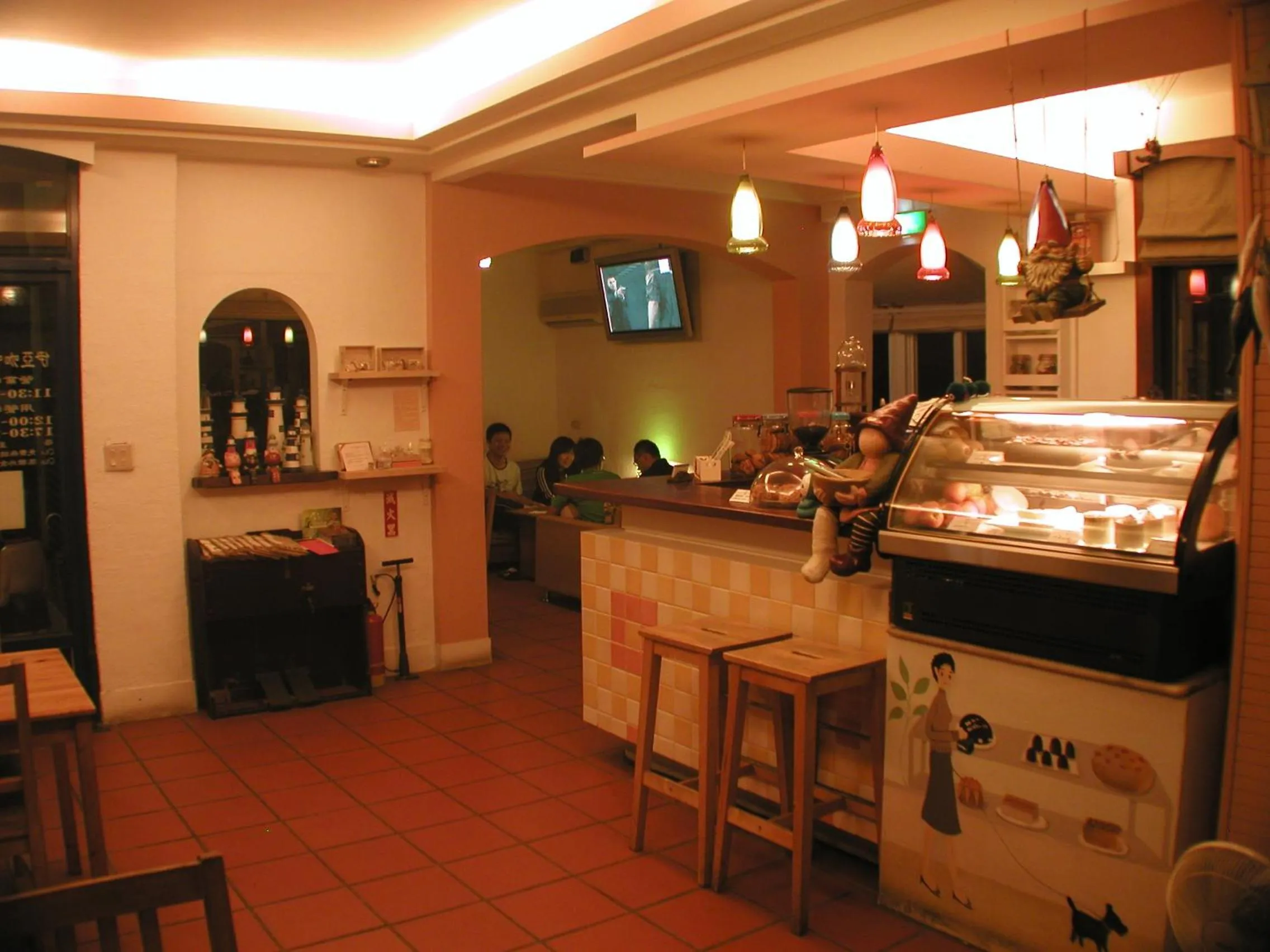 Restaurant/places to eat in Oia Cafe B&B