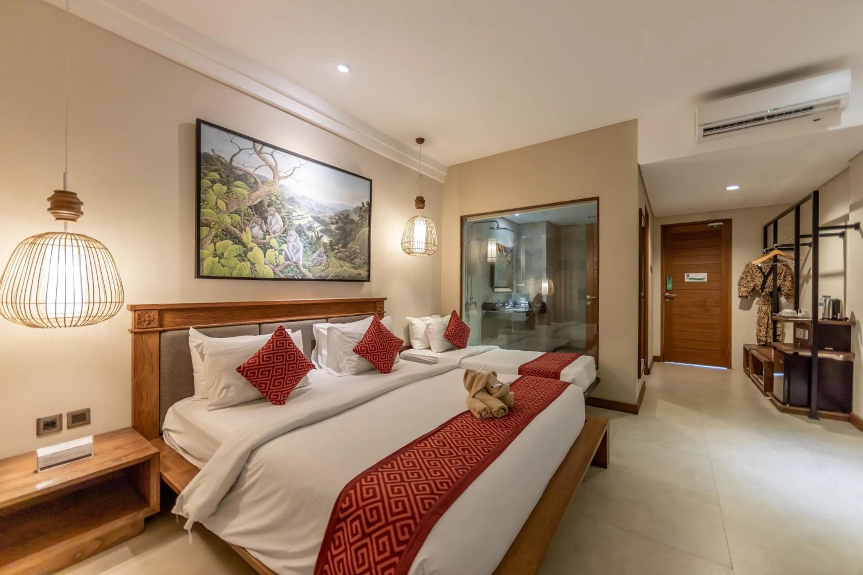 Bedroom, Bed in Anumana Ubud Hotel