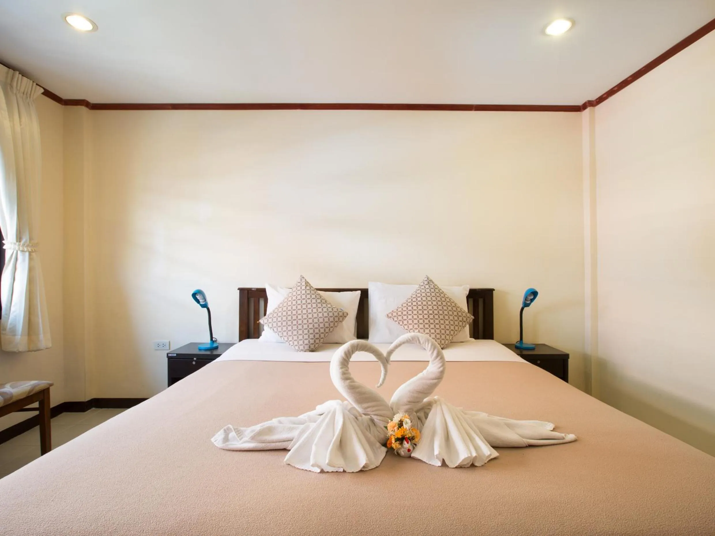 Bed in Stefan's Guesthouse