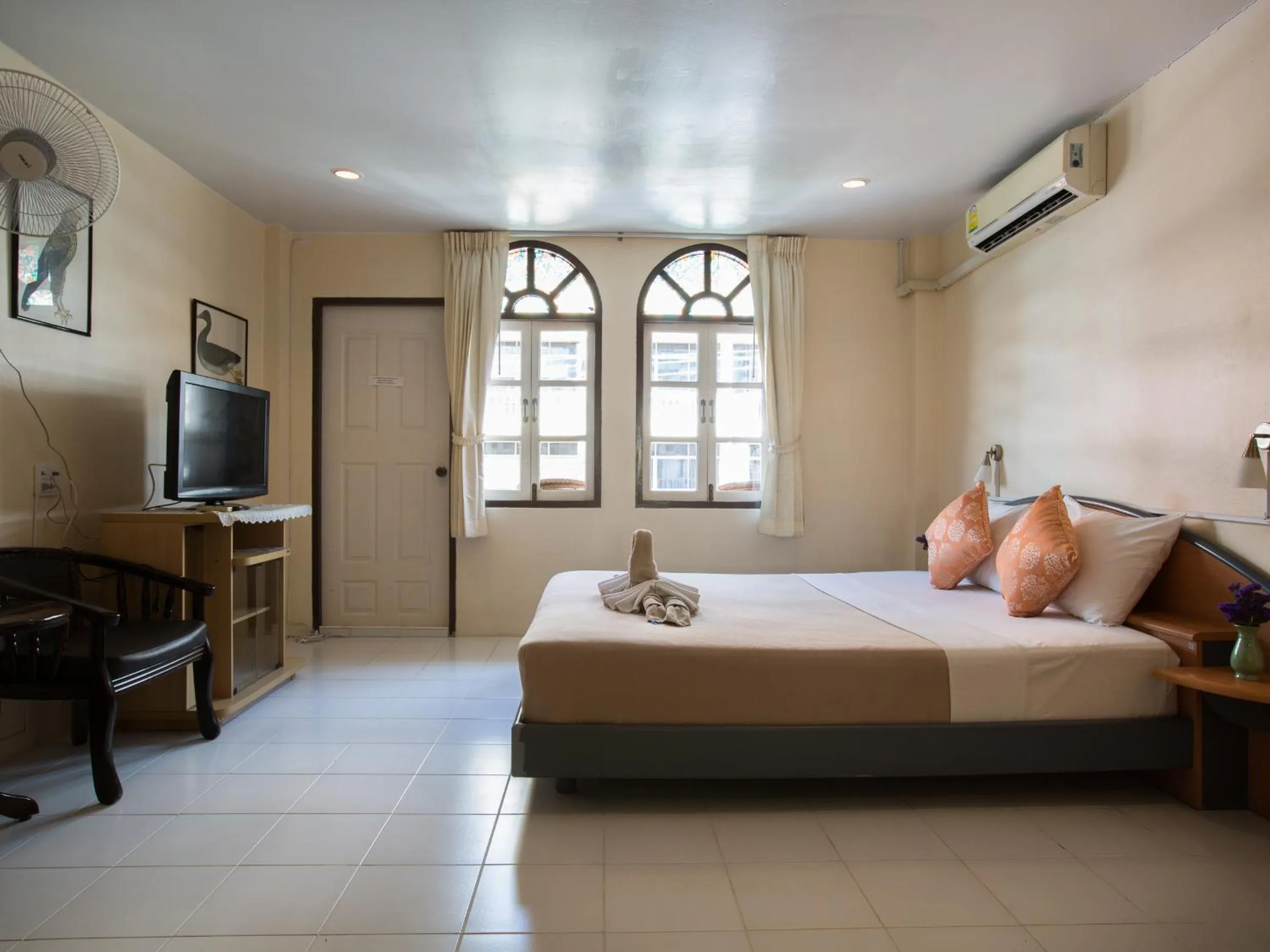 Bed in Stefan's Guesthouse