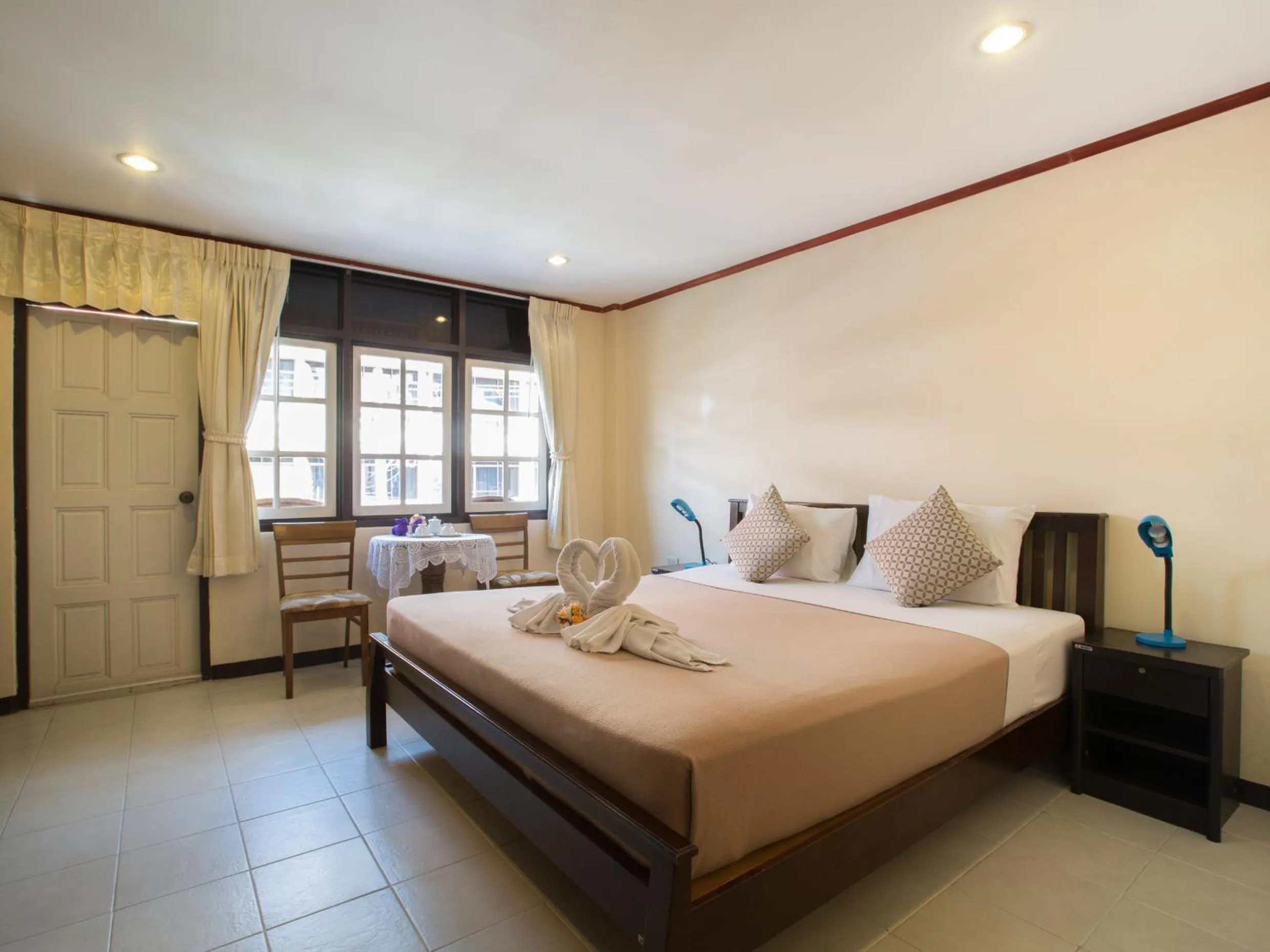 Bed in Stefan's Guesthouse