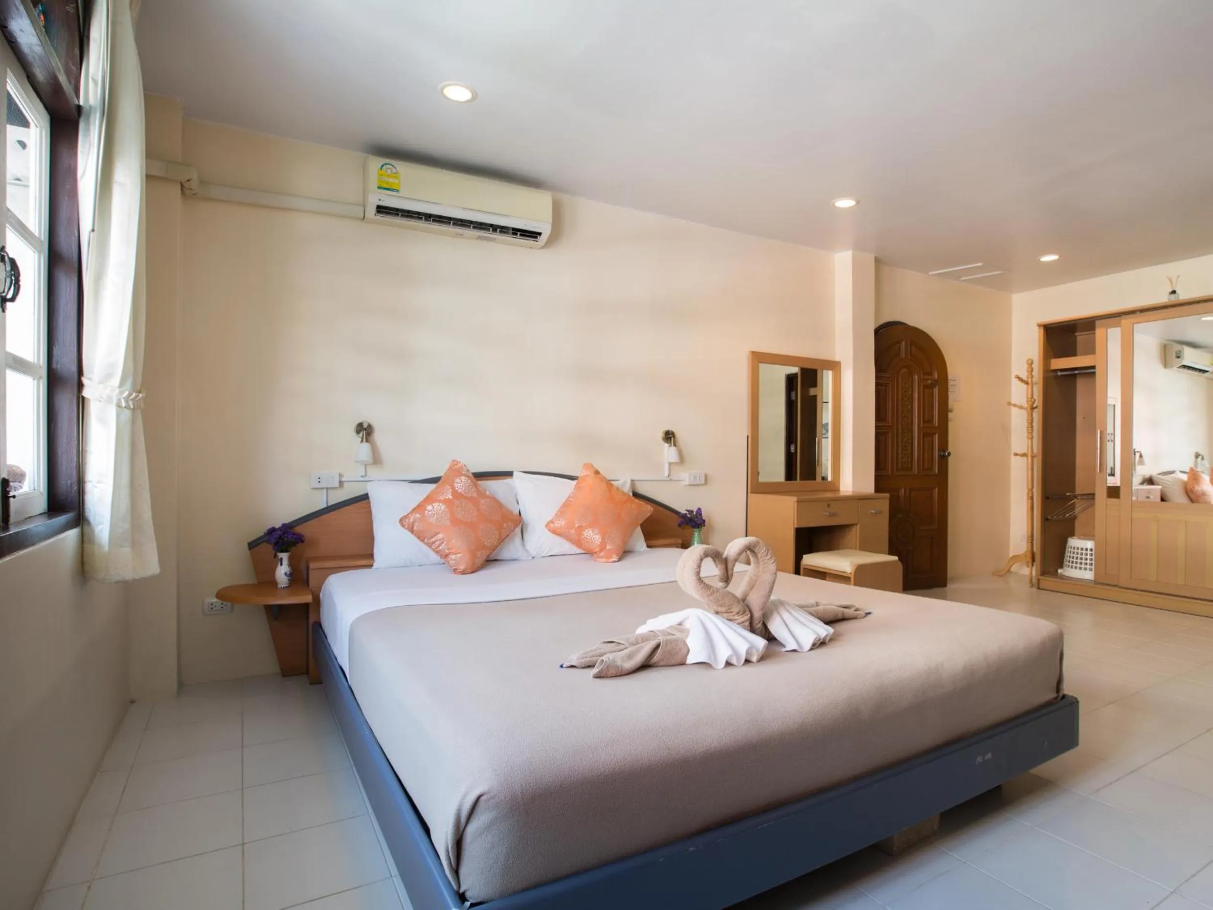 Bed in Stefan's Guesthouse