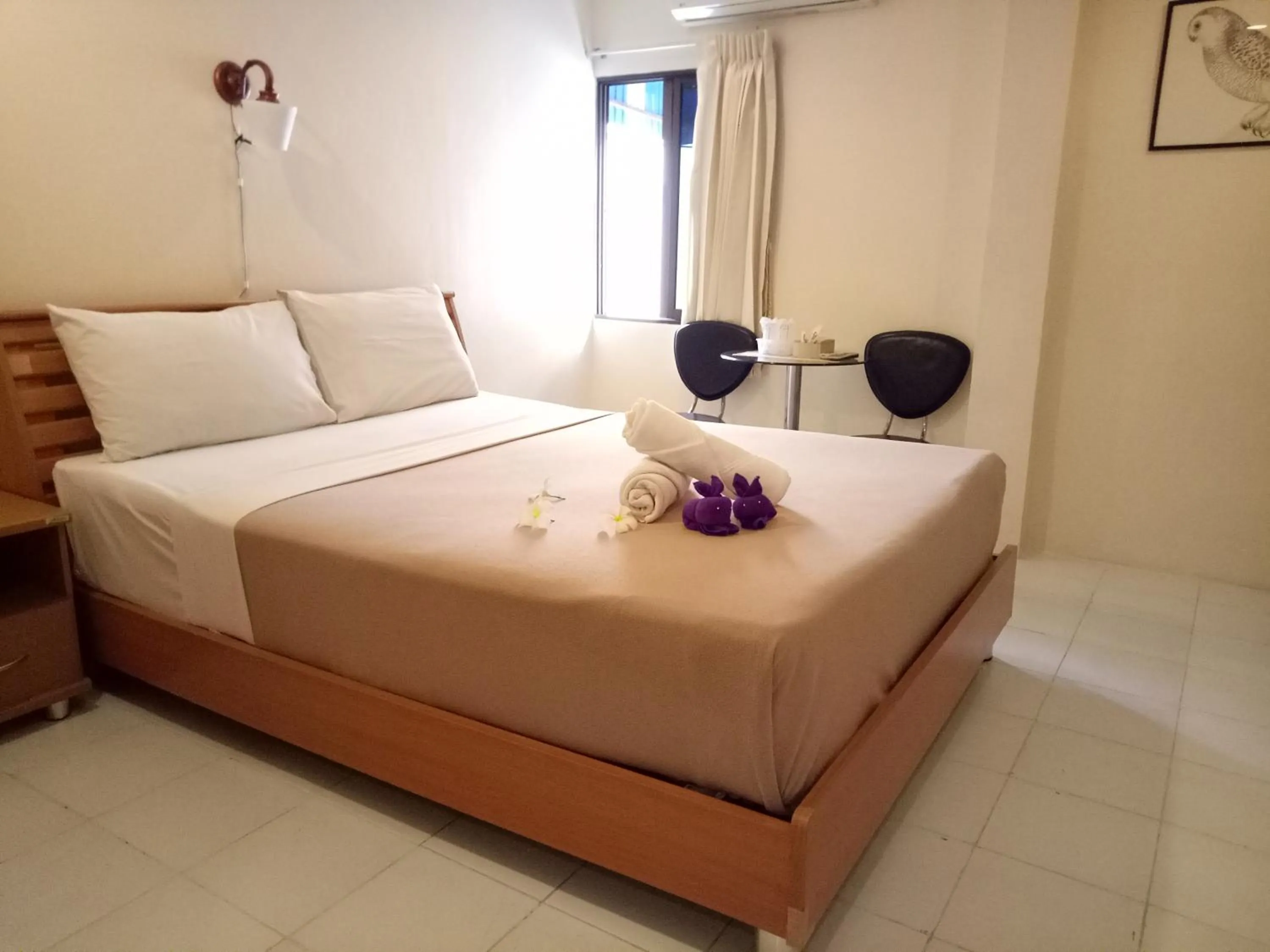 Bed in Stefan's Guesthouse