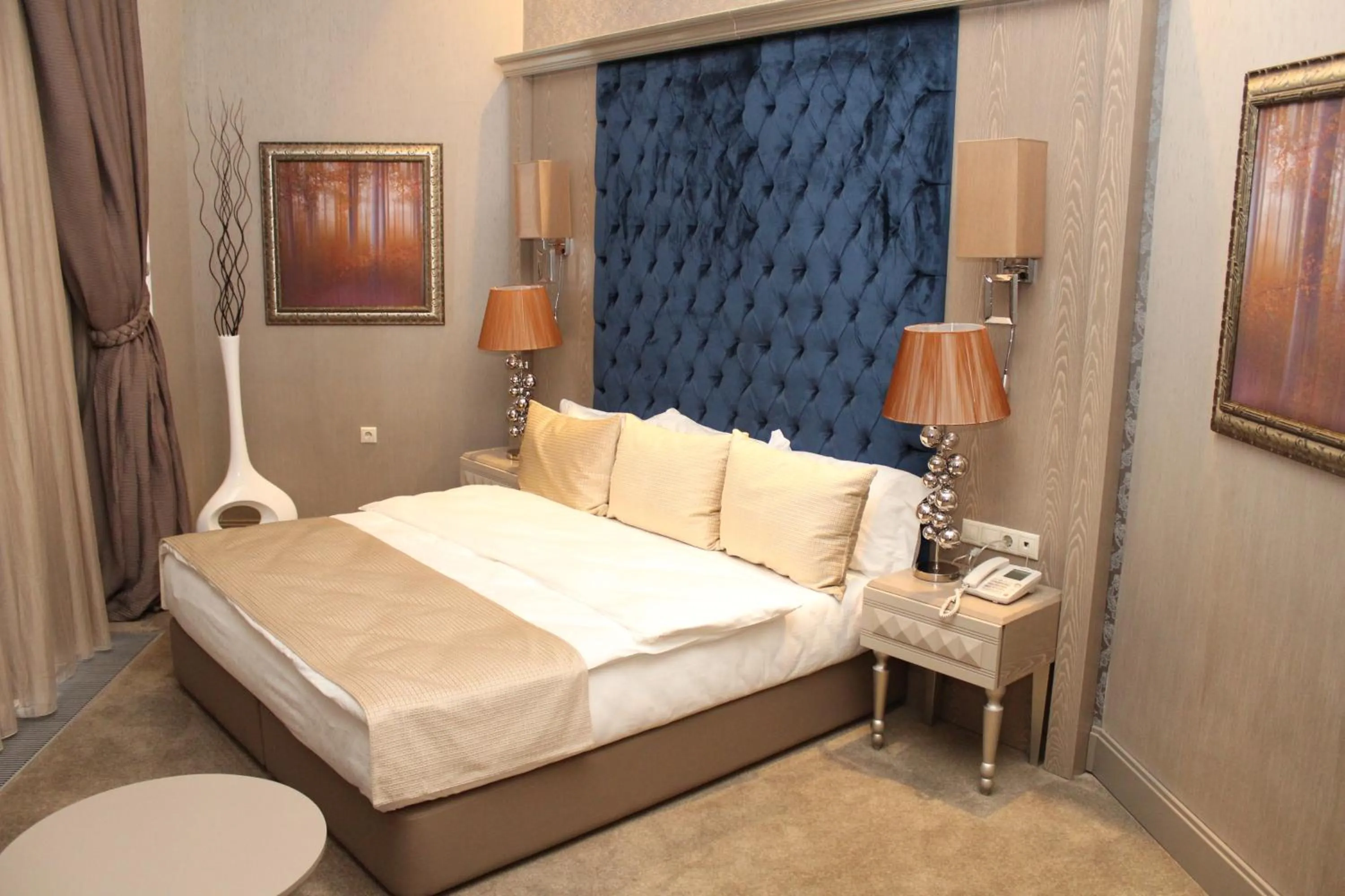 Bed in Qafqaz Tufandag Mountain Resort Hotel