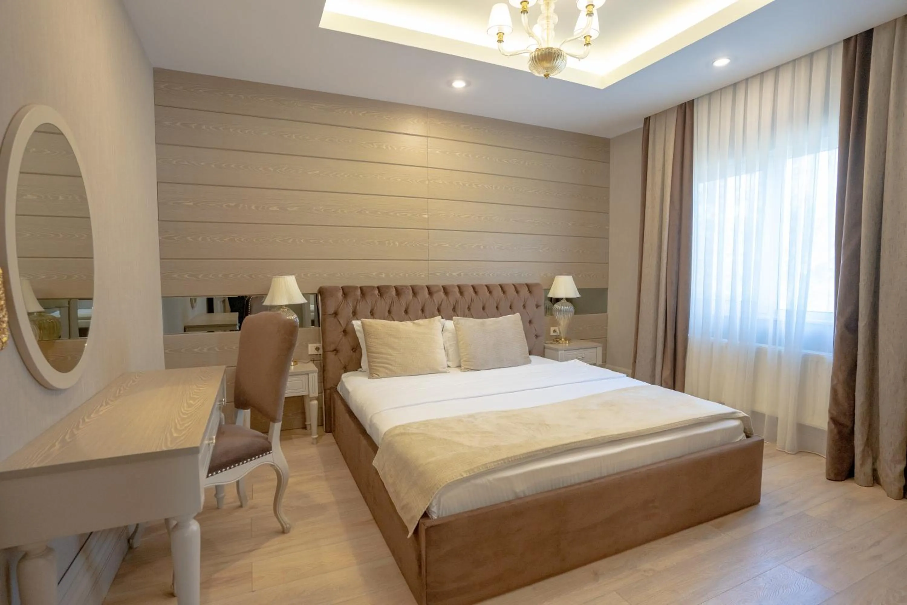 Bed in Qafqaz Tufandag Mountain Resort Hotel