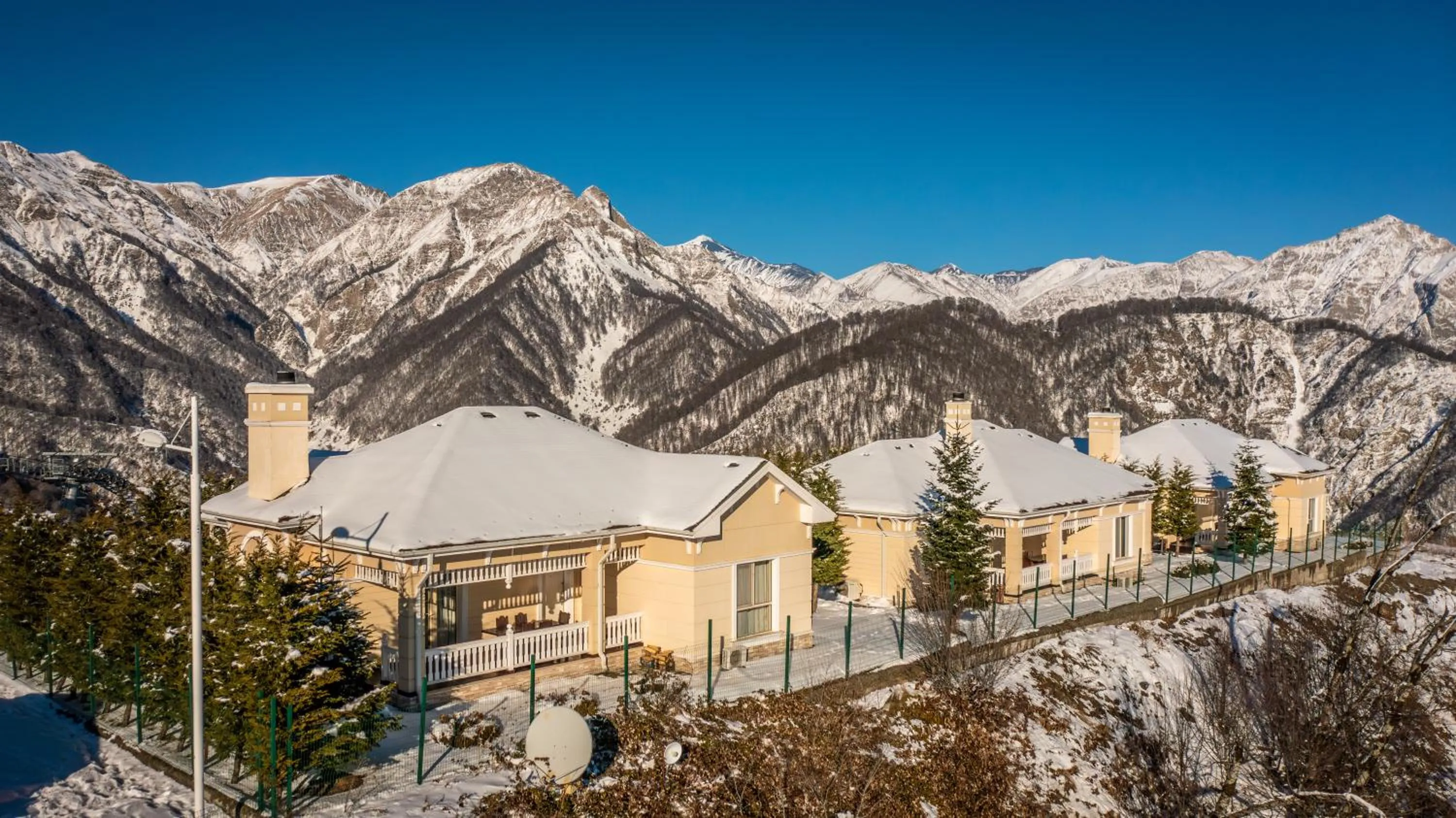 City view in Qafqaz Tufandag Mountain Resort Hotel