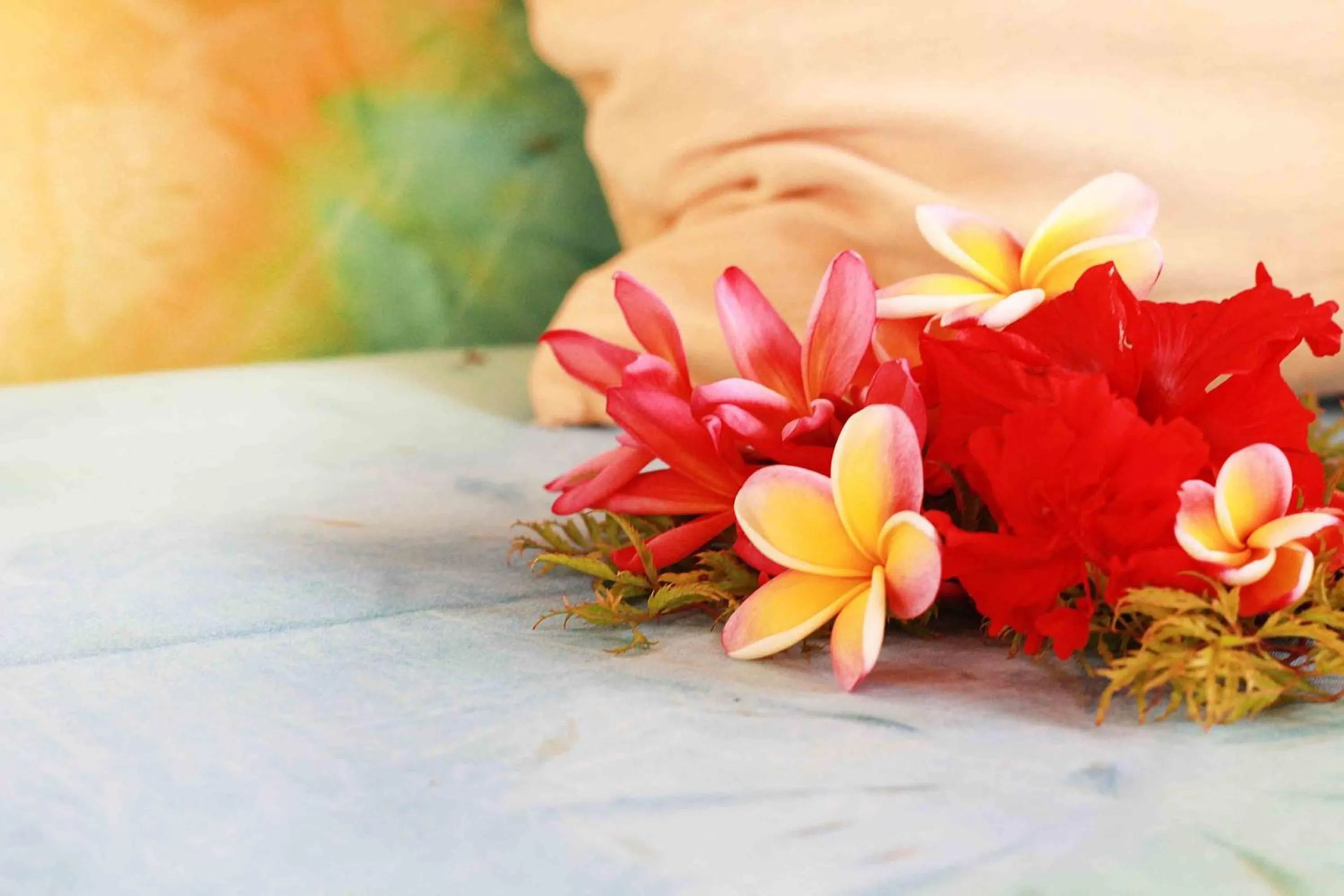 Decorative detail in Paparei Beachfront Bungalows, Aitutaki